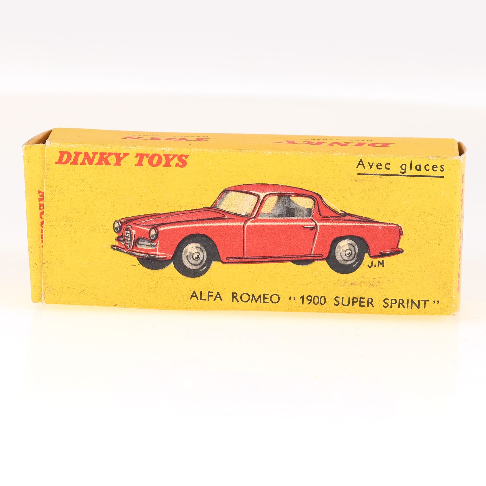 Dinky Toys 24J Alfa Romeo 1/43 Rouge avec boîte