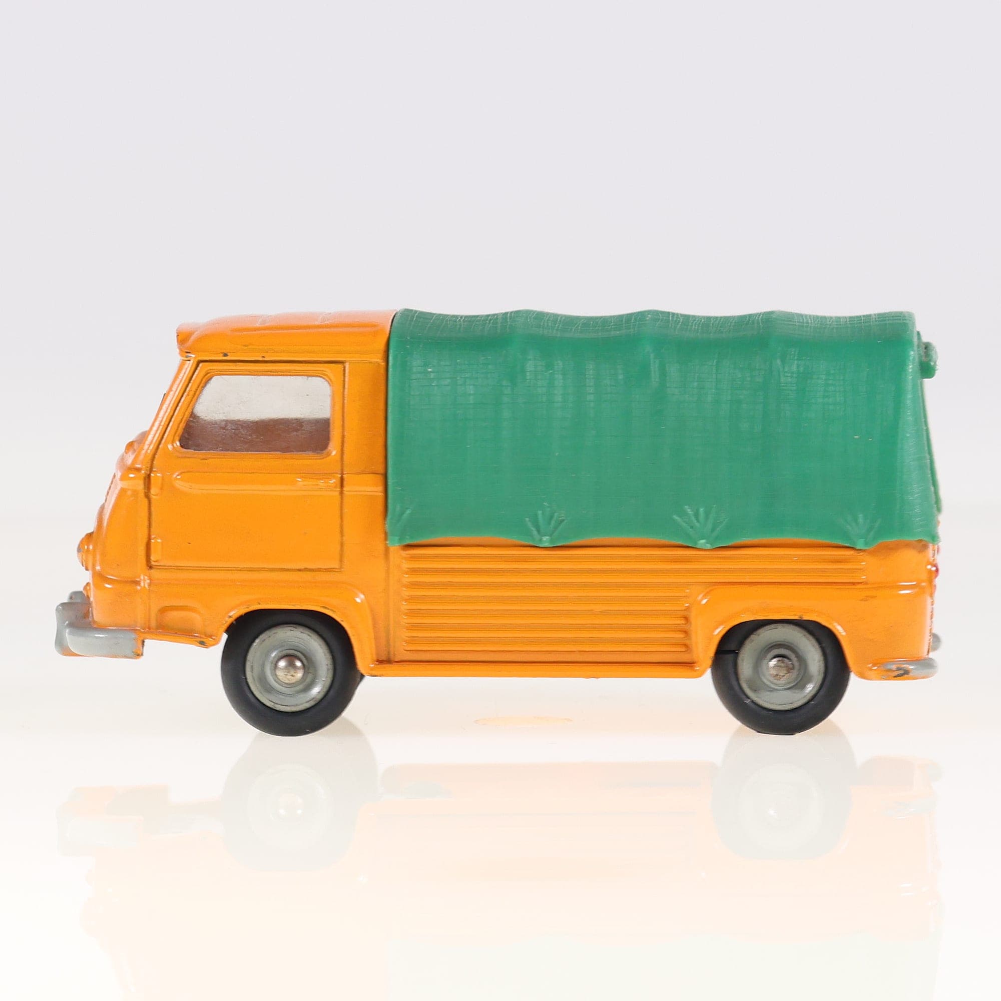 Dinky Toys 563 Renault Estafette Pick-Up bâché 1/43 Orange sans boîte