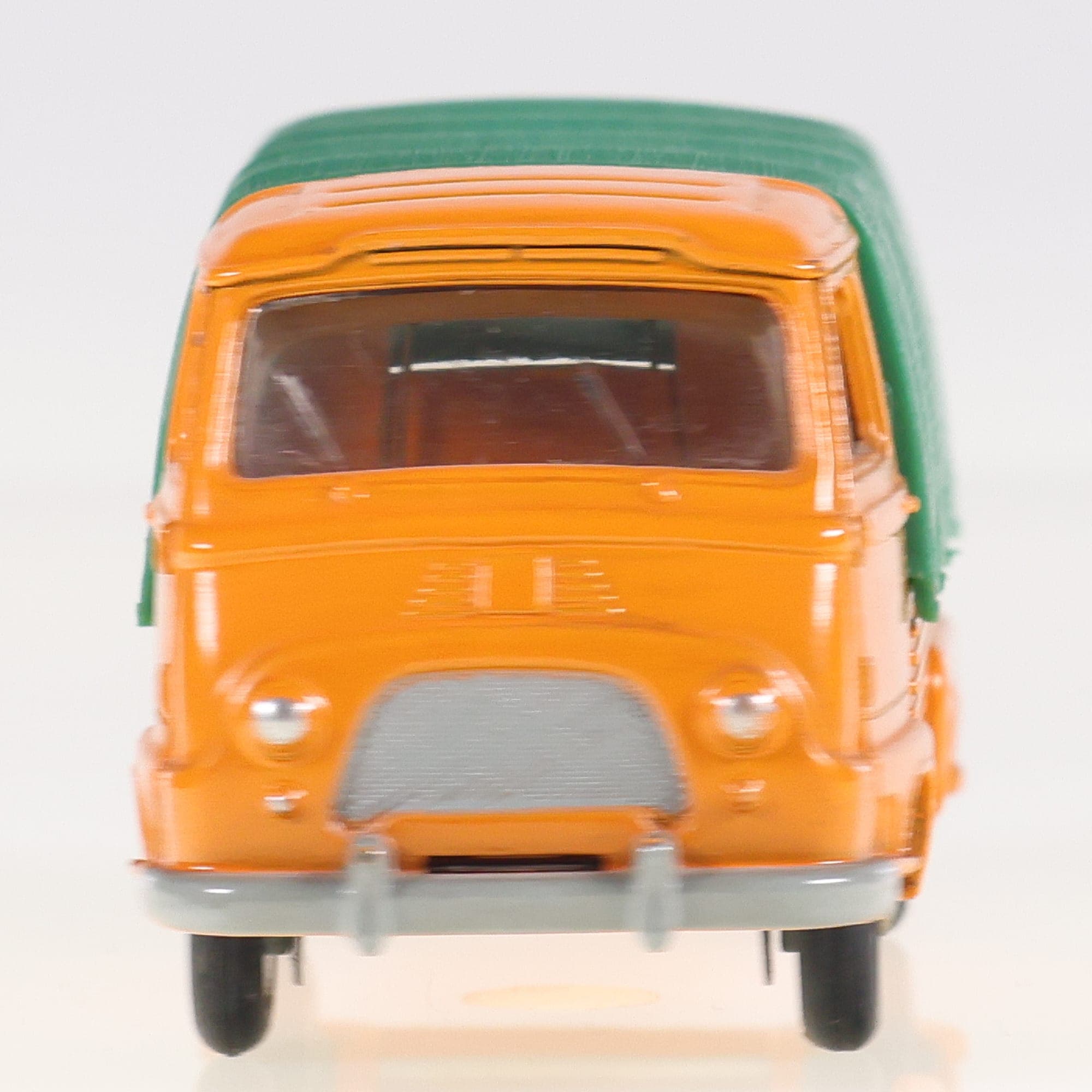 Dinky Toys 563 Renault Estafette Pick-Up bâché 1/43 Orange sans boîte — miniature 7