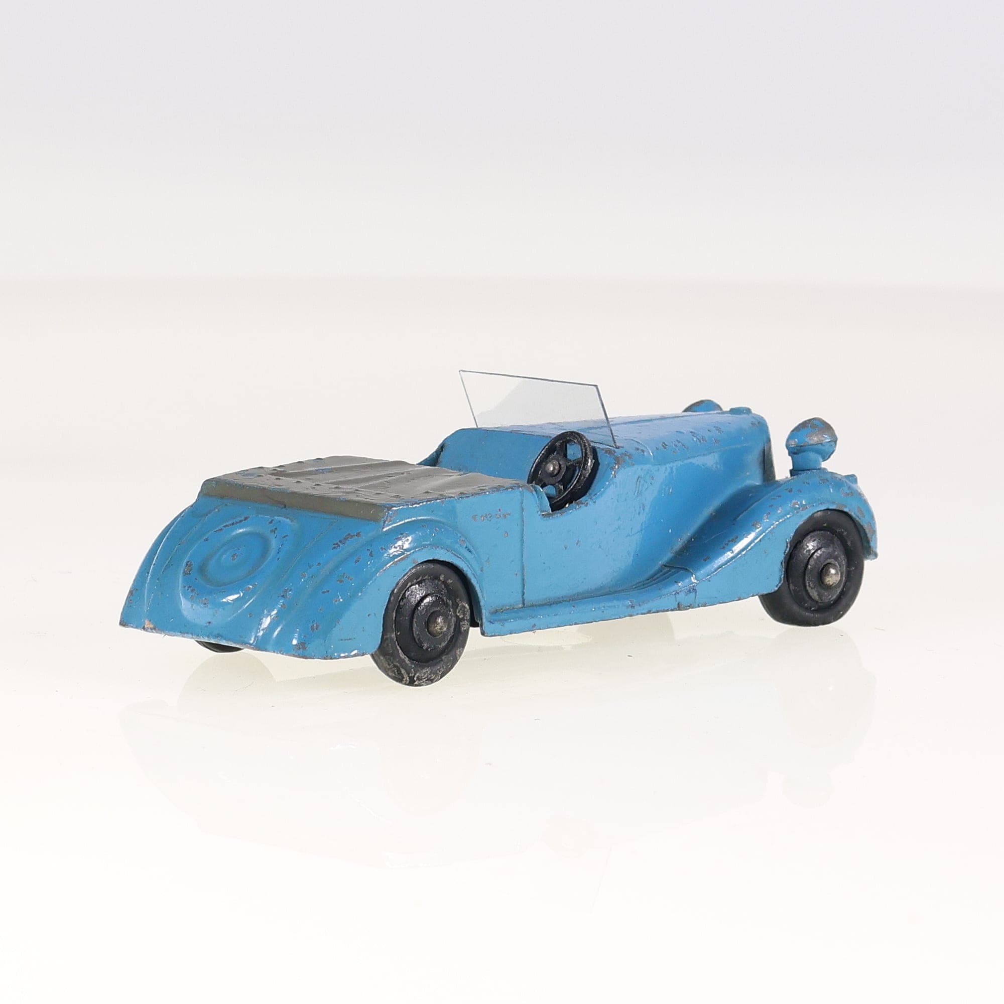 Dinky Toys 38B sports 1/43 Bleu Grade C sans boîte — miniature 5