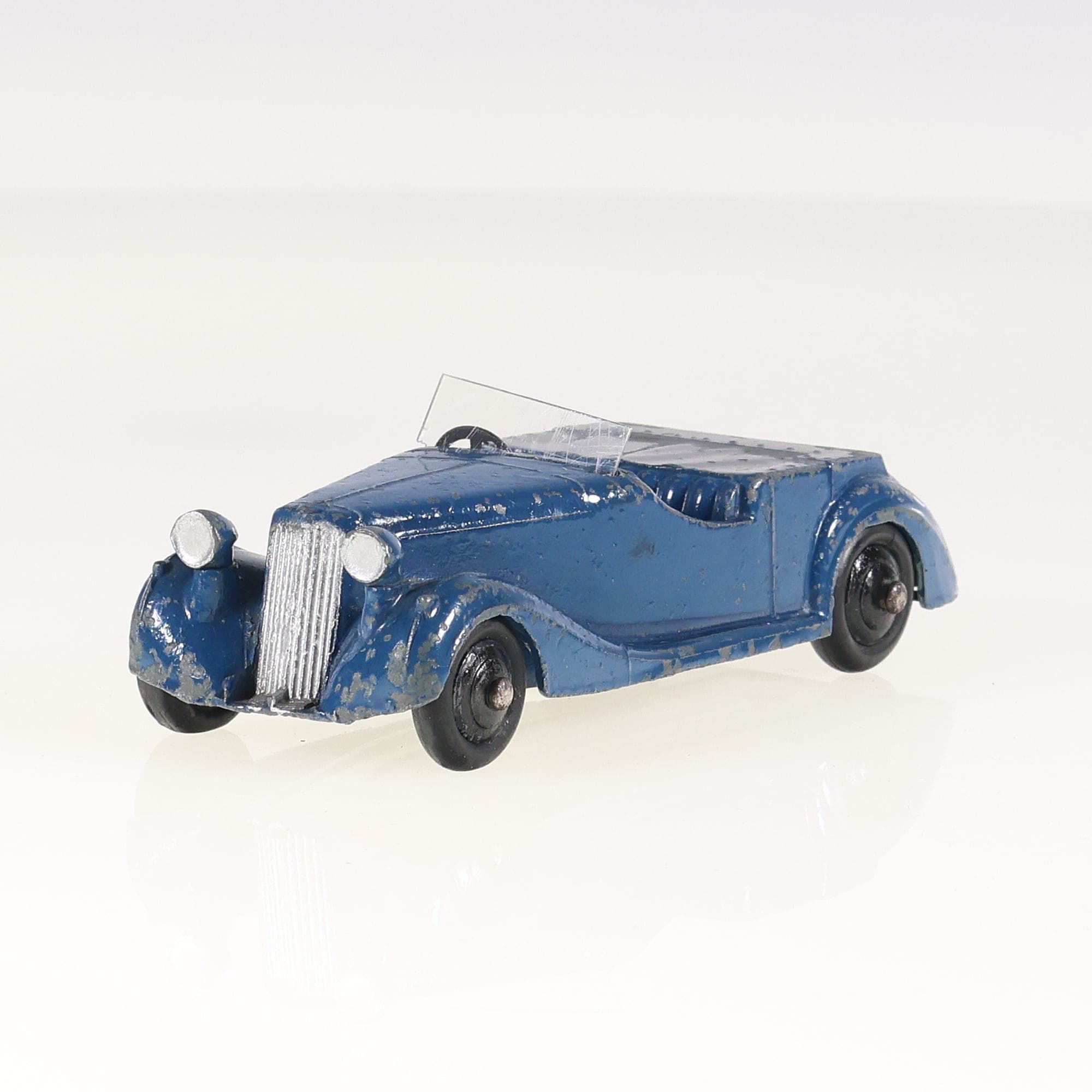 Dinky Toys 38b Sunbeam Talbot cabriolet 1/43 Bleu état C sans boîte — photo 1