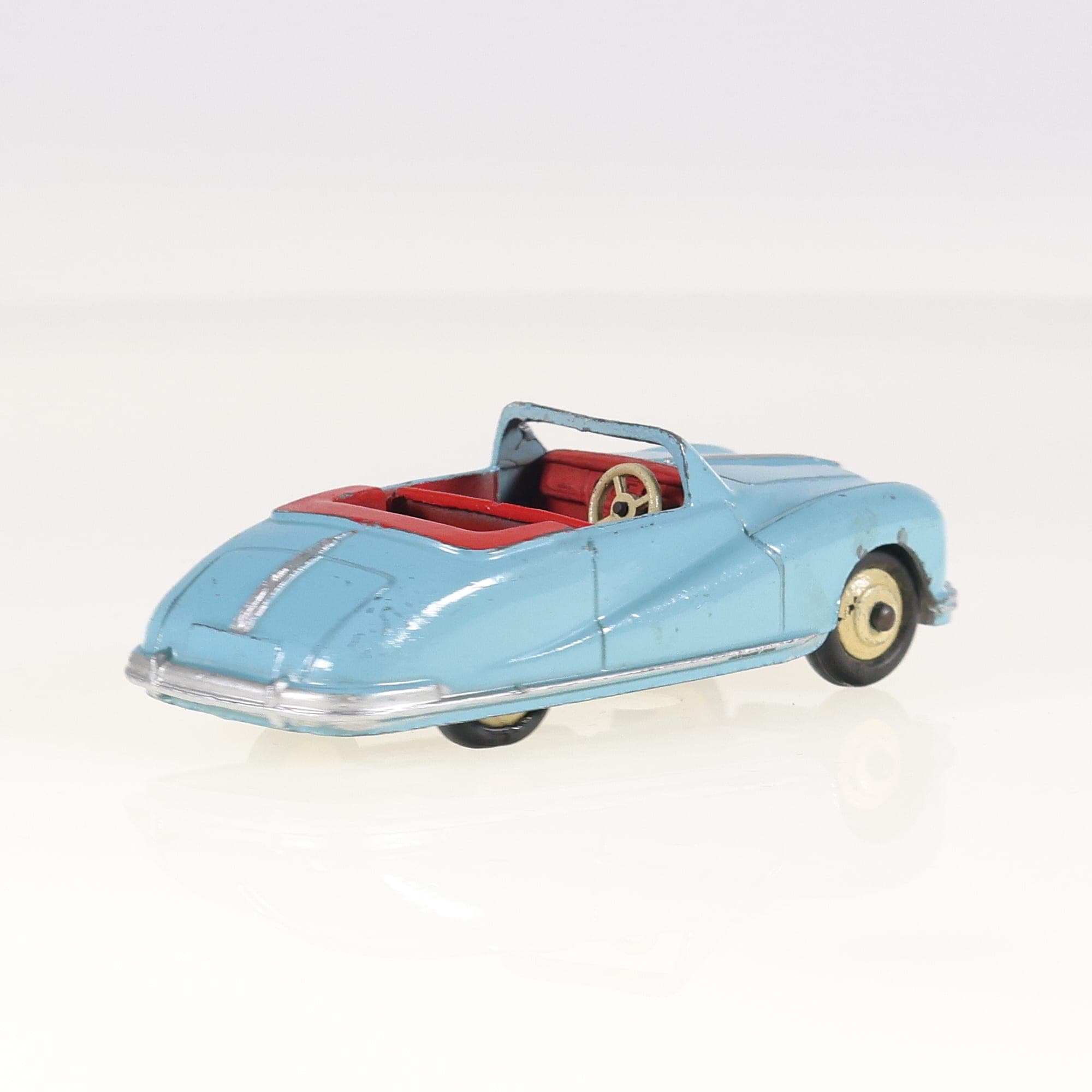 Dinky Toys 106 Austin Austin Atlantic Convertible 1/43 Bleu ciel Grade C sans bo — miniature 5