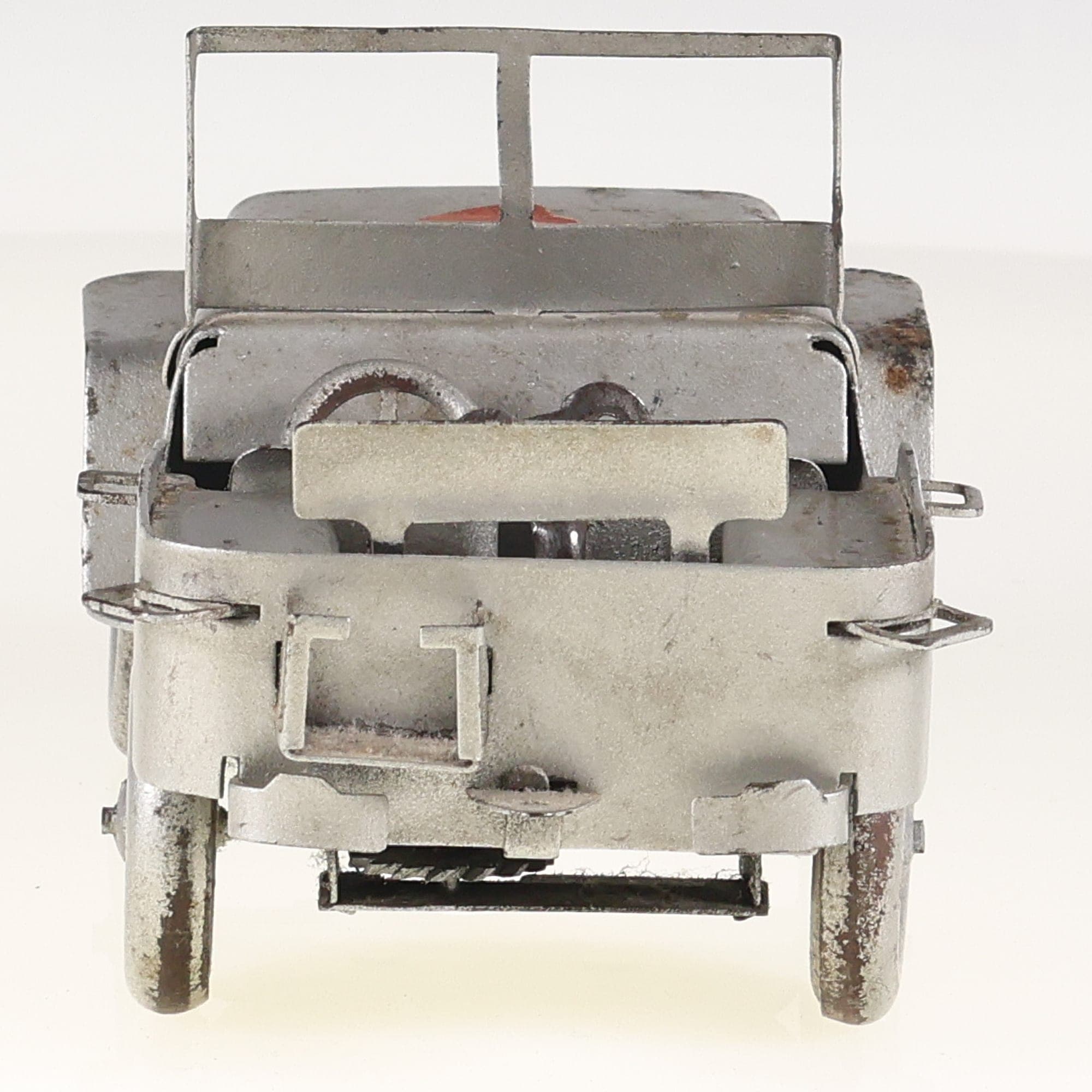 AD 131-7122 JEEP Willys Jeep Willys militaire 16,5 cm Argent Grade C sans boîte — miniature 4