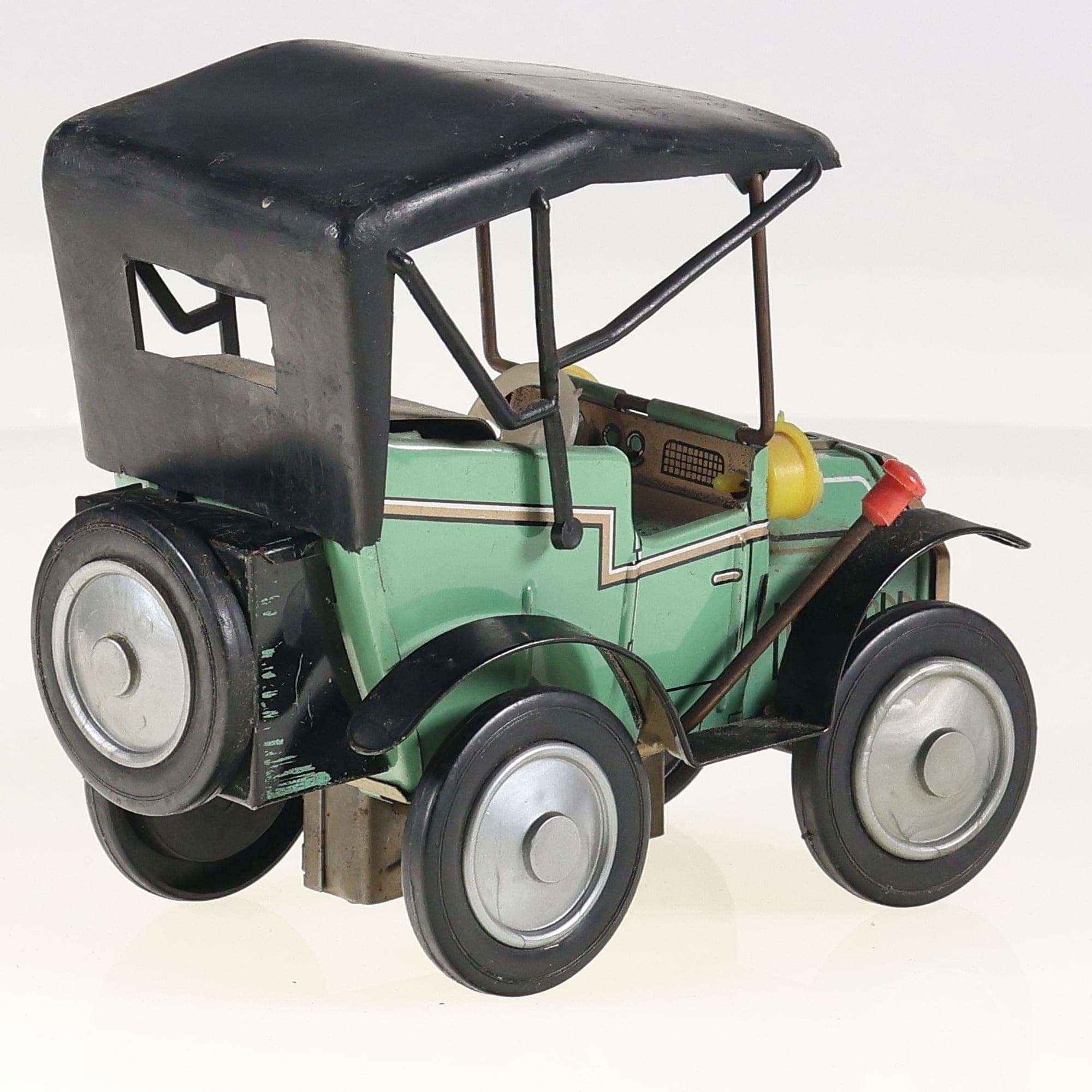 TM Japon coupé doctor moteur à tirette 13 cm Vert en tôle — miniature 5
