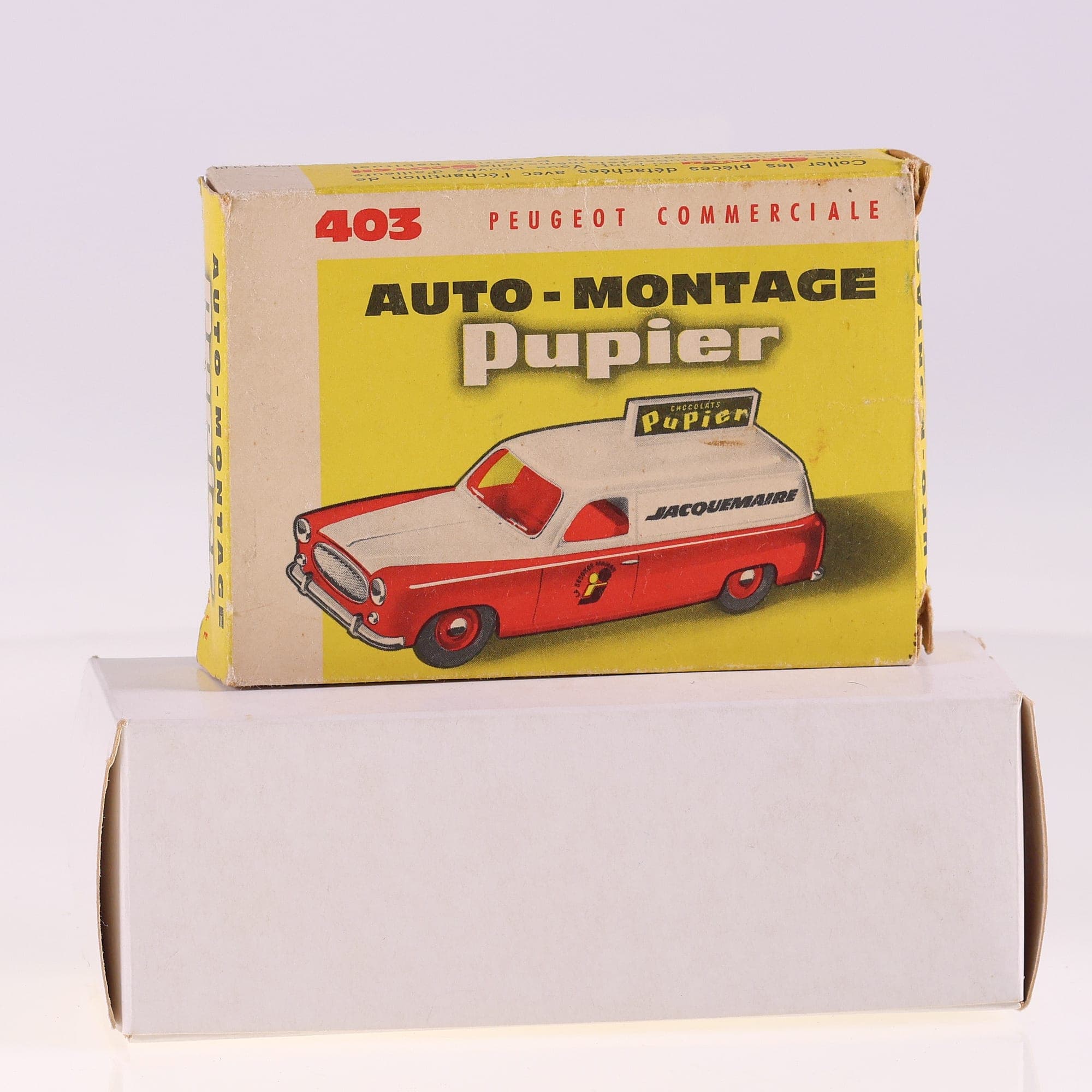Convert 403 Peugeot Commerciale Pupier Jacquemaire 1/43 kit plastique en boîte — miniature 11