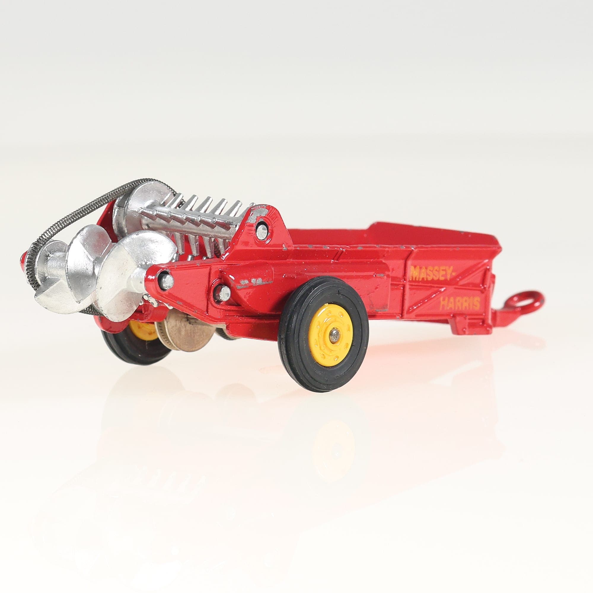 Dinky Toys 321 Massey-Harris Manure Spreader épandeur agricole 1/43 en boite — miniature 9