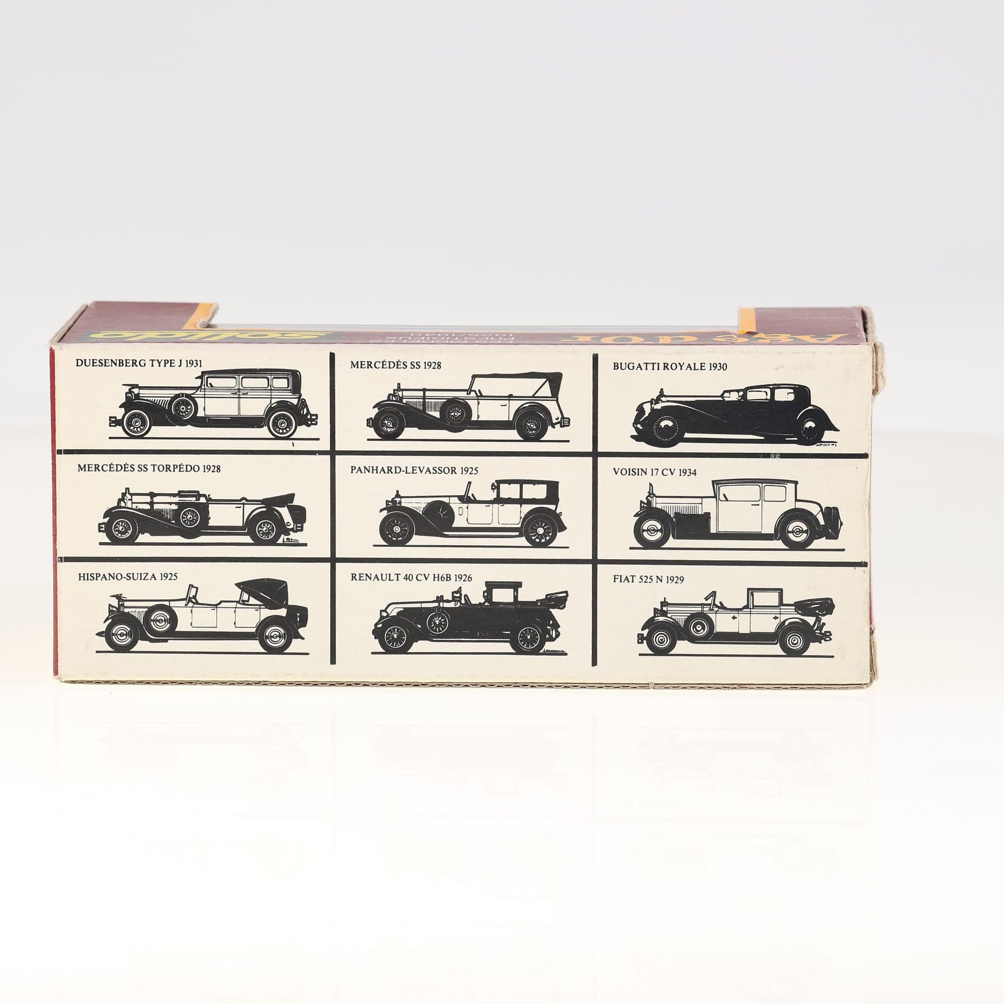 Solido 71 Rolls-Royce Phantom III  1/43 bicolore gris foncé et gris clair avec b — miniature 4