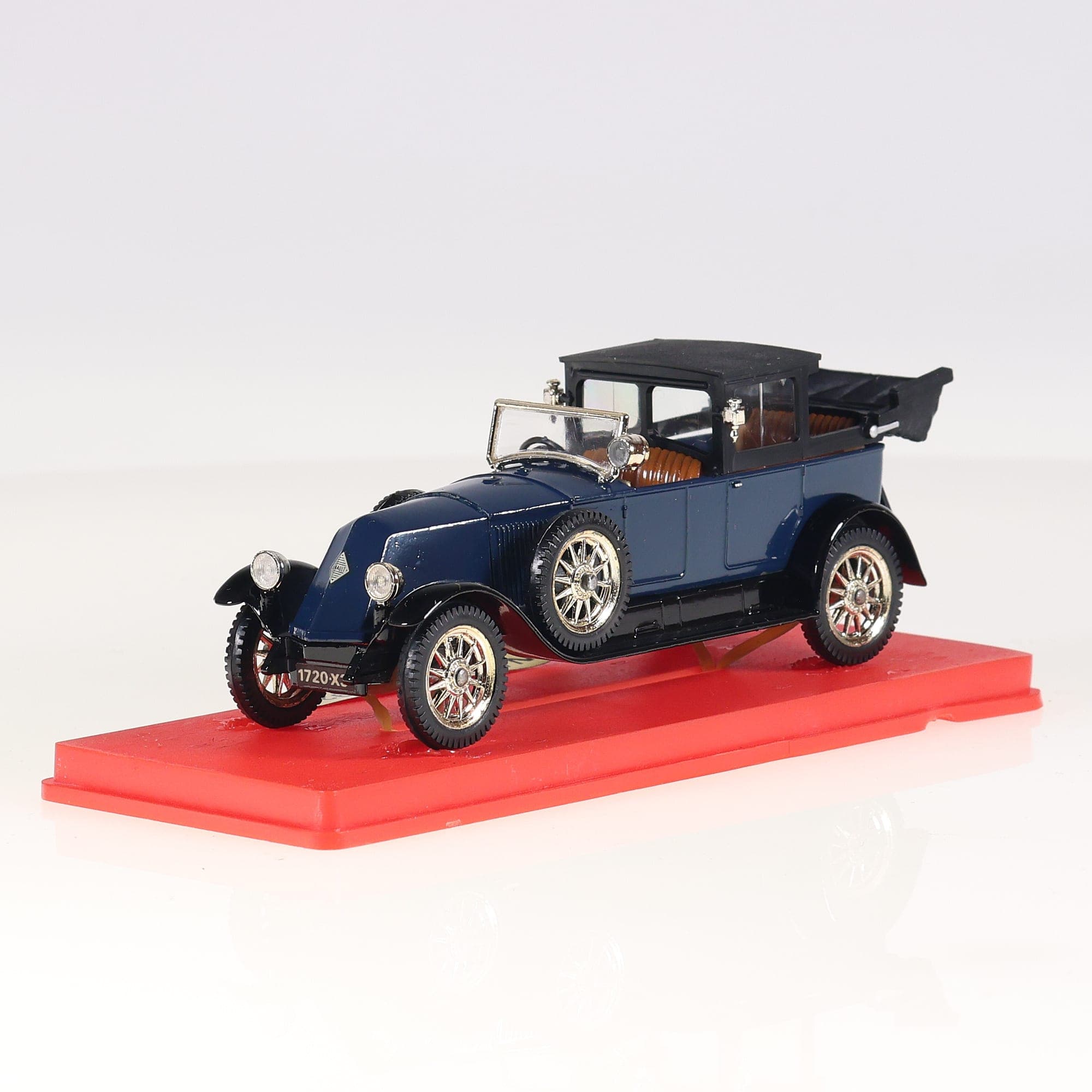 Solido 149 Renault 40 CV H6B 1923 1/43 Bleu marine Grade B avec boîte — miniature 15