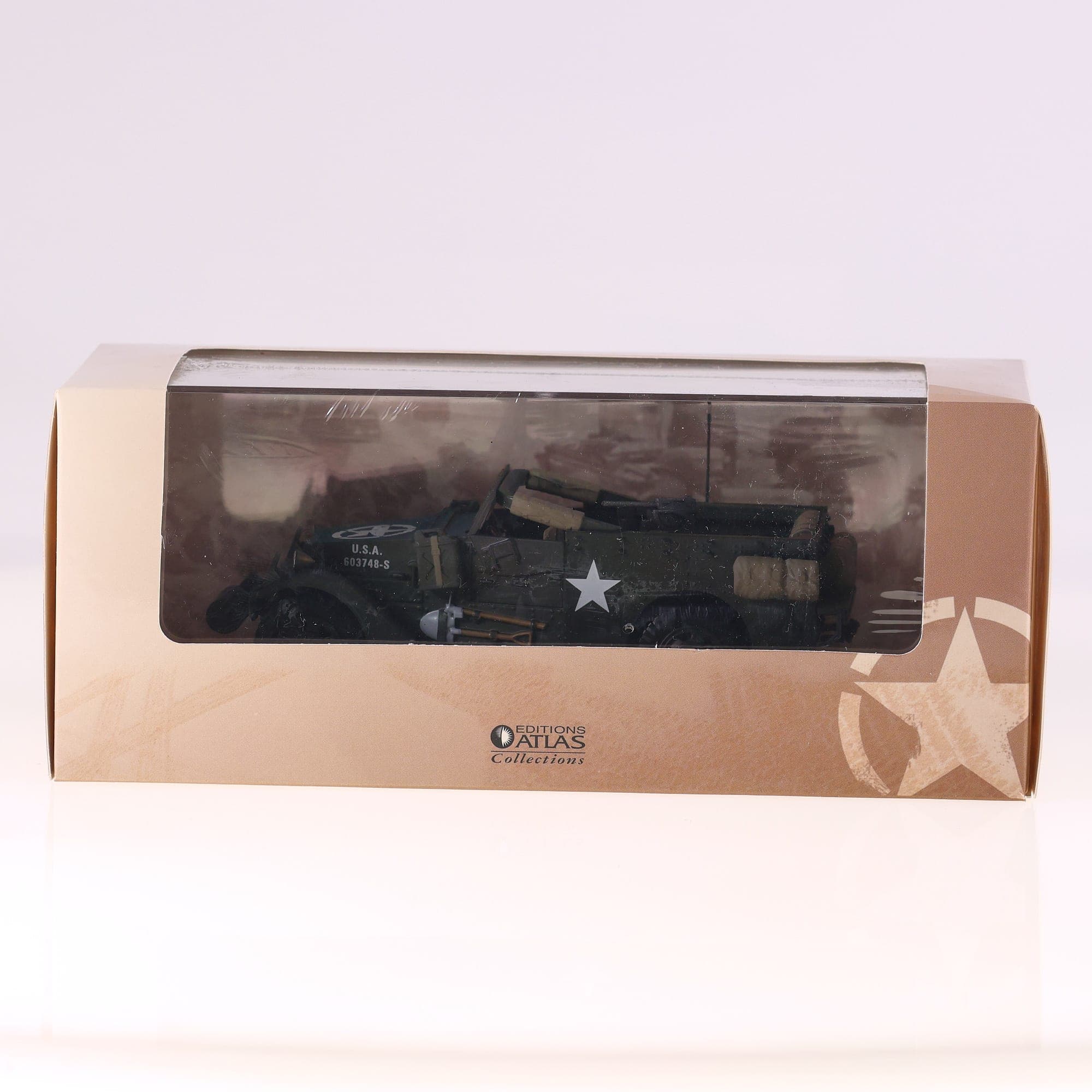 Atlas Editions M3 Scout Car M3 Scout Car U.S. Army 1/43 Vert militaire neuf avec