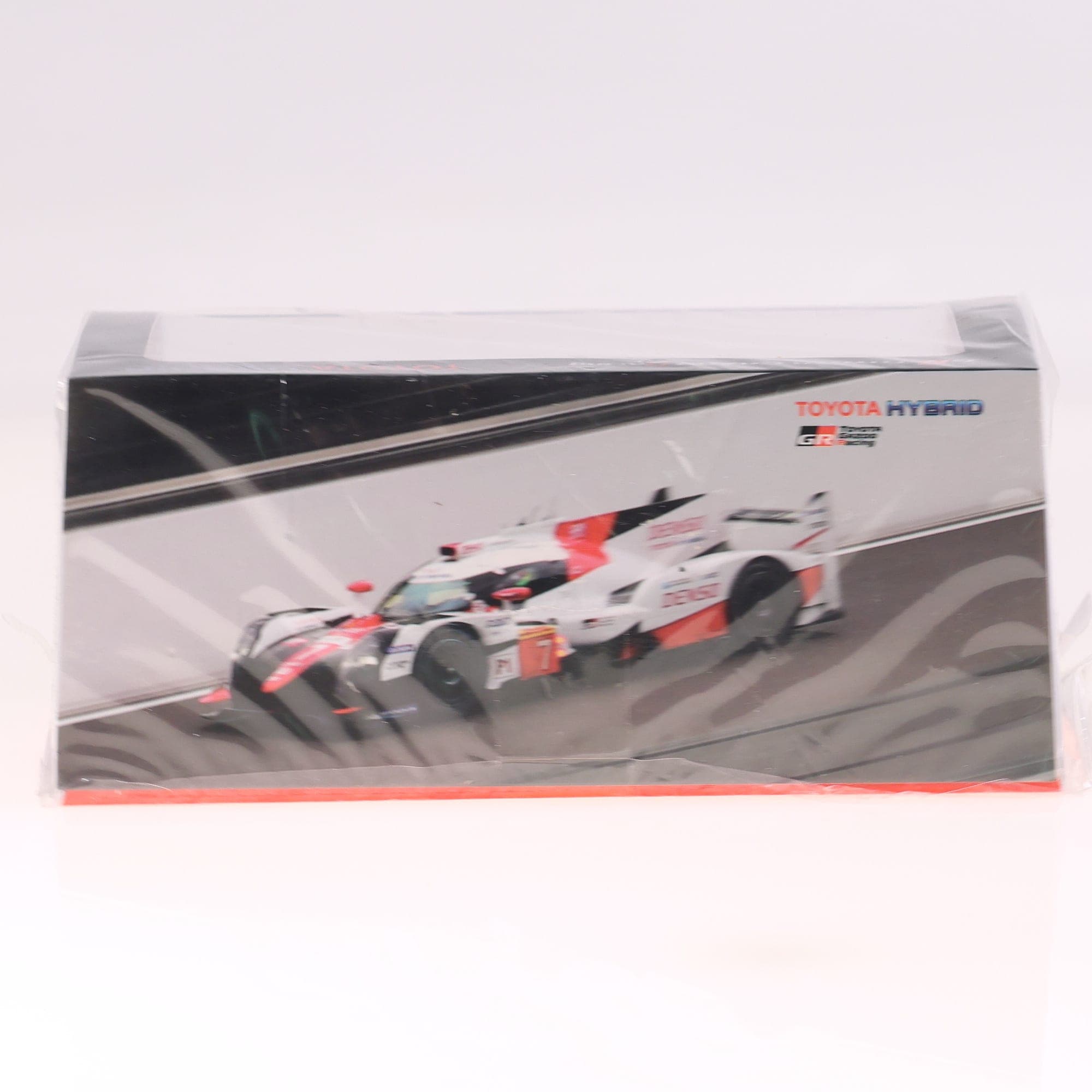 Spark Toyota Gazoo Racing TS050 Hybrid #7 2017 1/43 Blanc/Rouge avec boîte — miniature 3