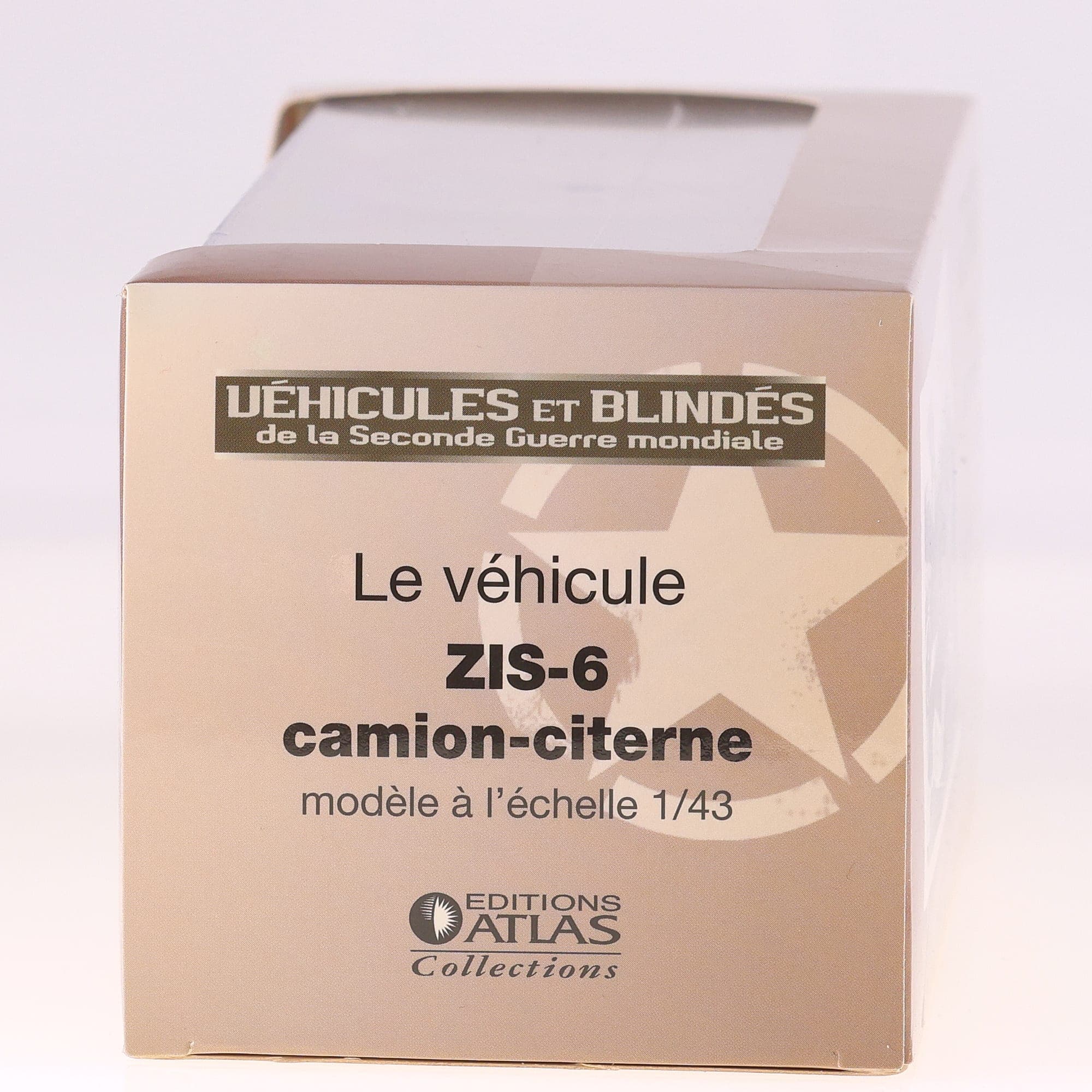Atlas ZIS-6 ZIS Camion-citerne 1/43 Vert militaire neuf avec boîte — miniature 3