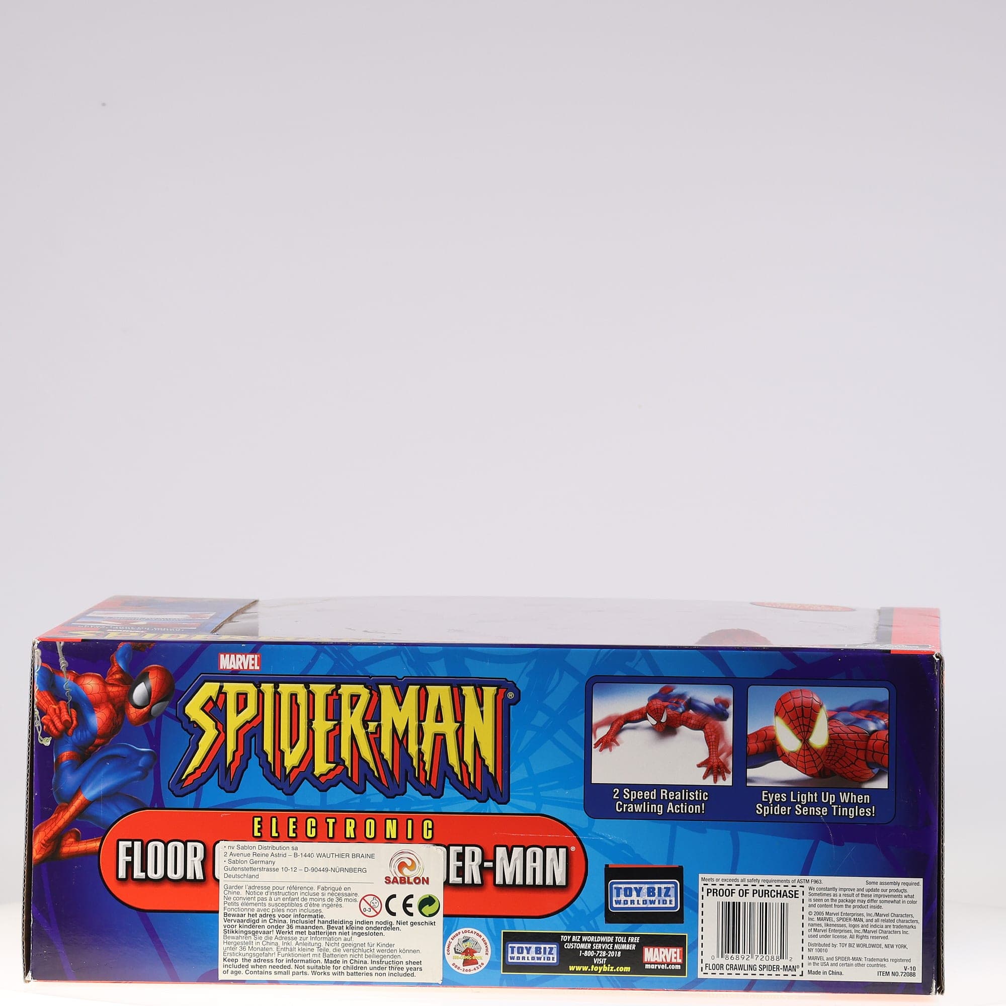 Toy Biz Spider-Man Électronique Rampant — miniature 3