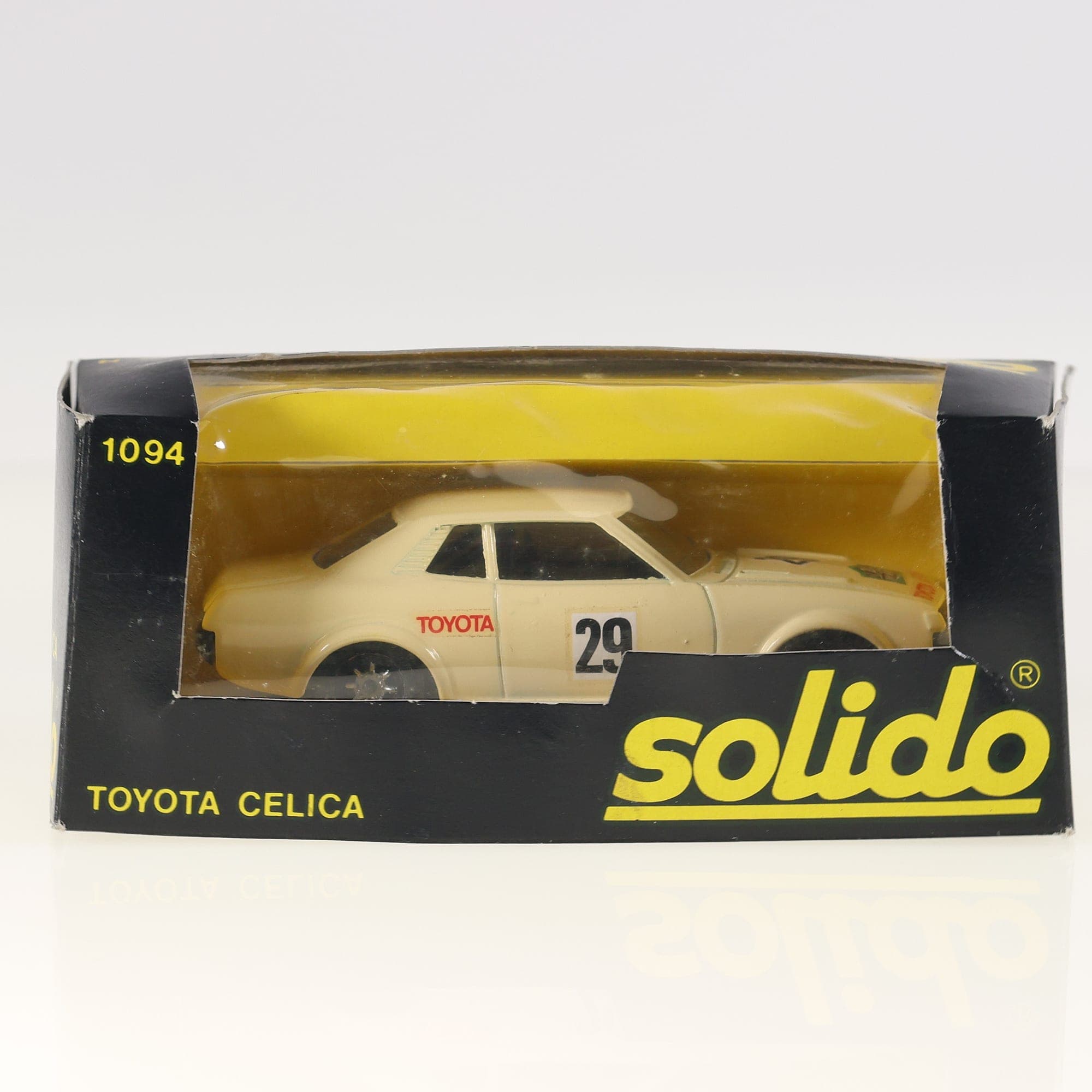 Solido 1094 Toyota Celica #29 1/43 Beige avec boîte — miniature 13
