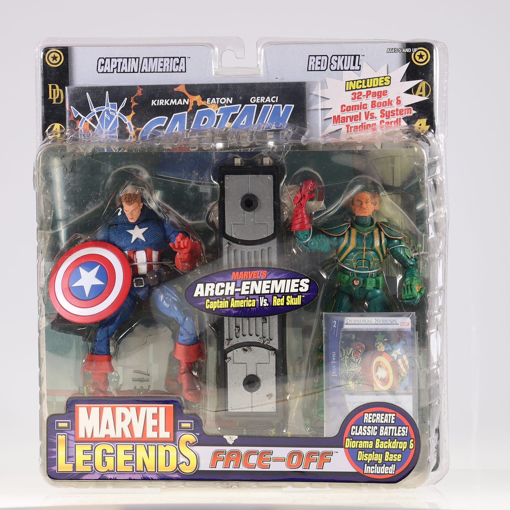 Toy Biz Captain America vs Red Skull - Arch-Enemies Face-Off