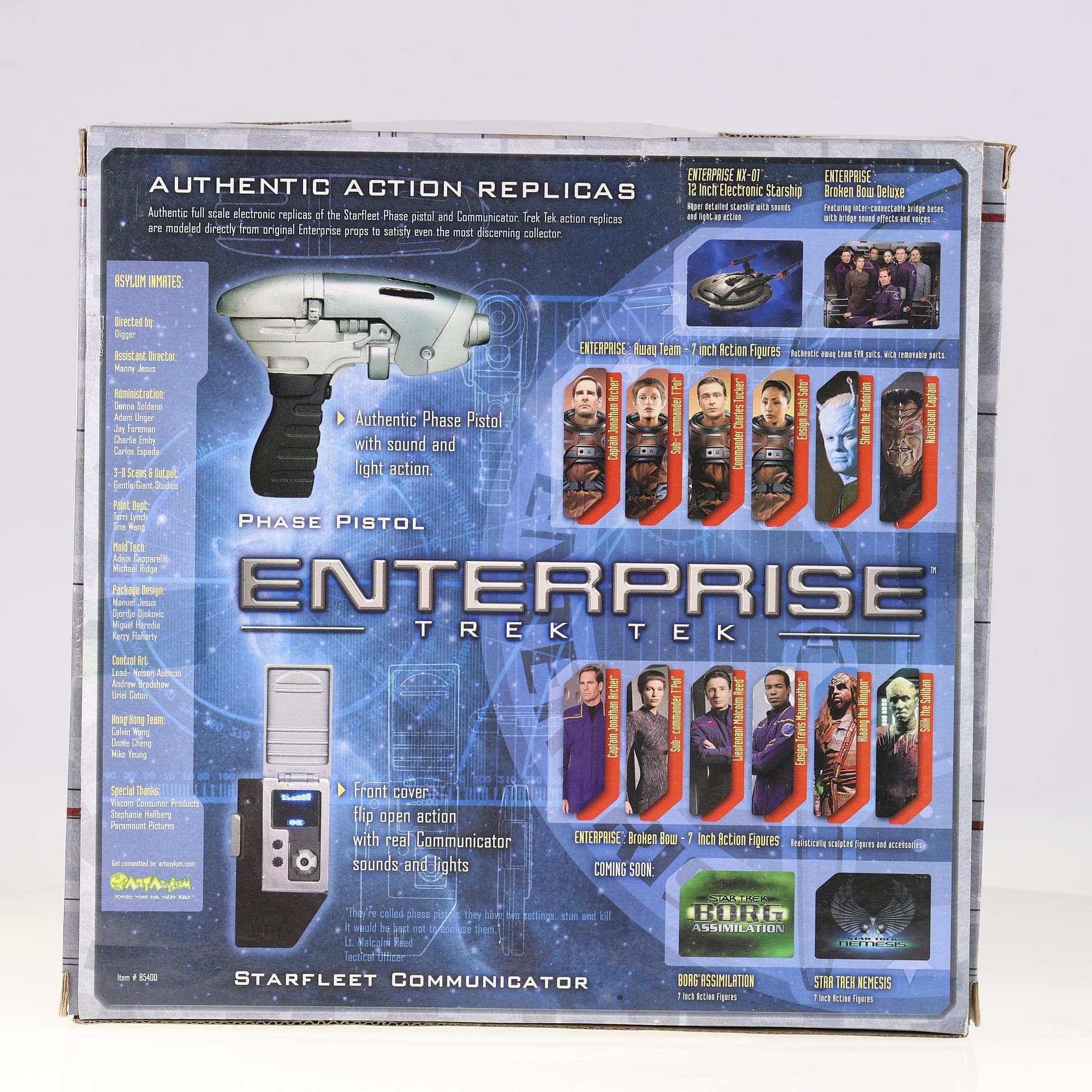 Art Asylum 85400 Star Trek Enterprise NX-01 Starfleet Phase Pistol & Communicato — miniature 3