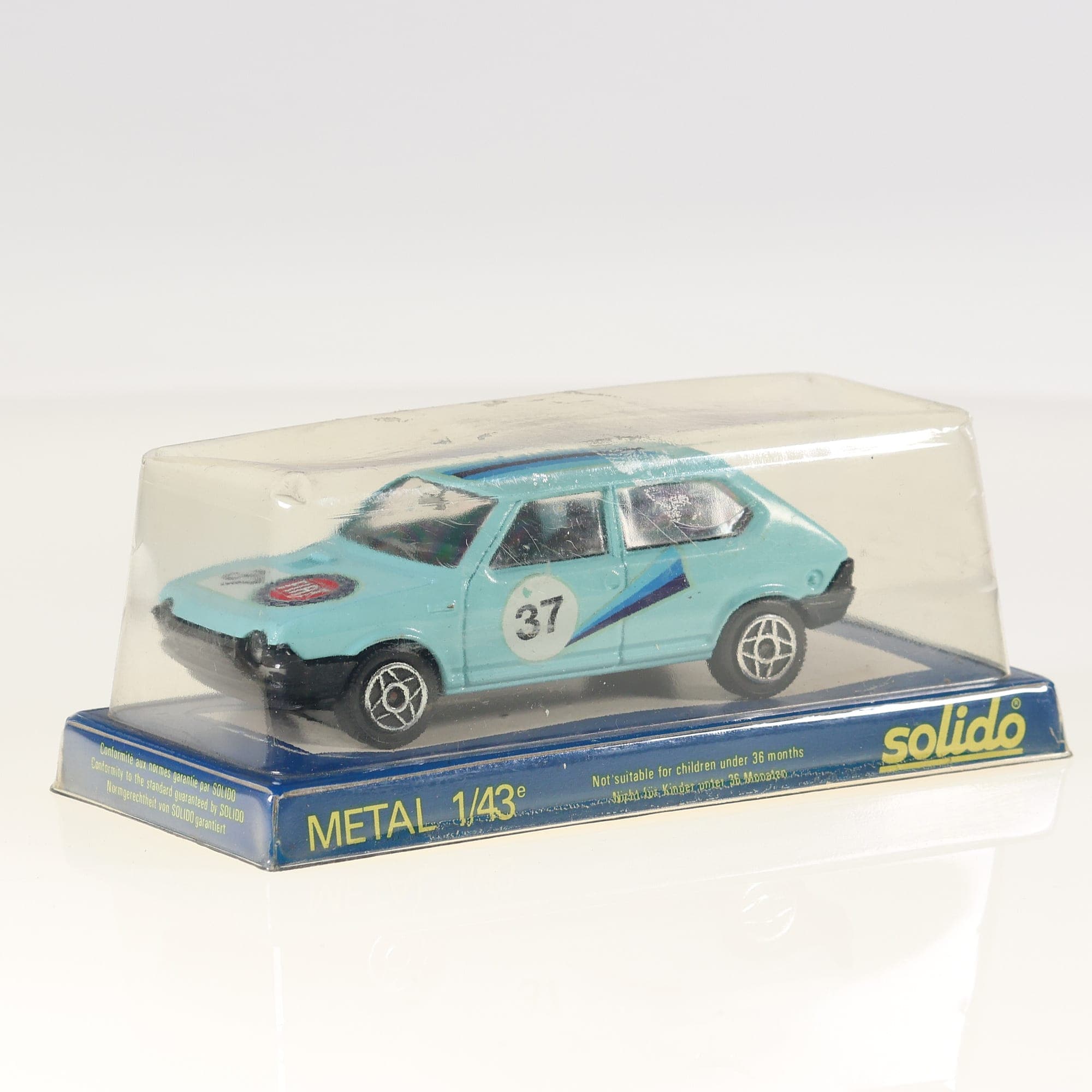 Solido 28260 Fiat Ritmo #37 1/43 Turquoise neuf avec boîte