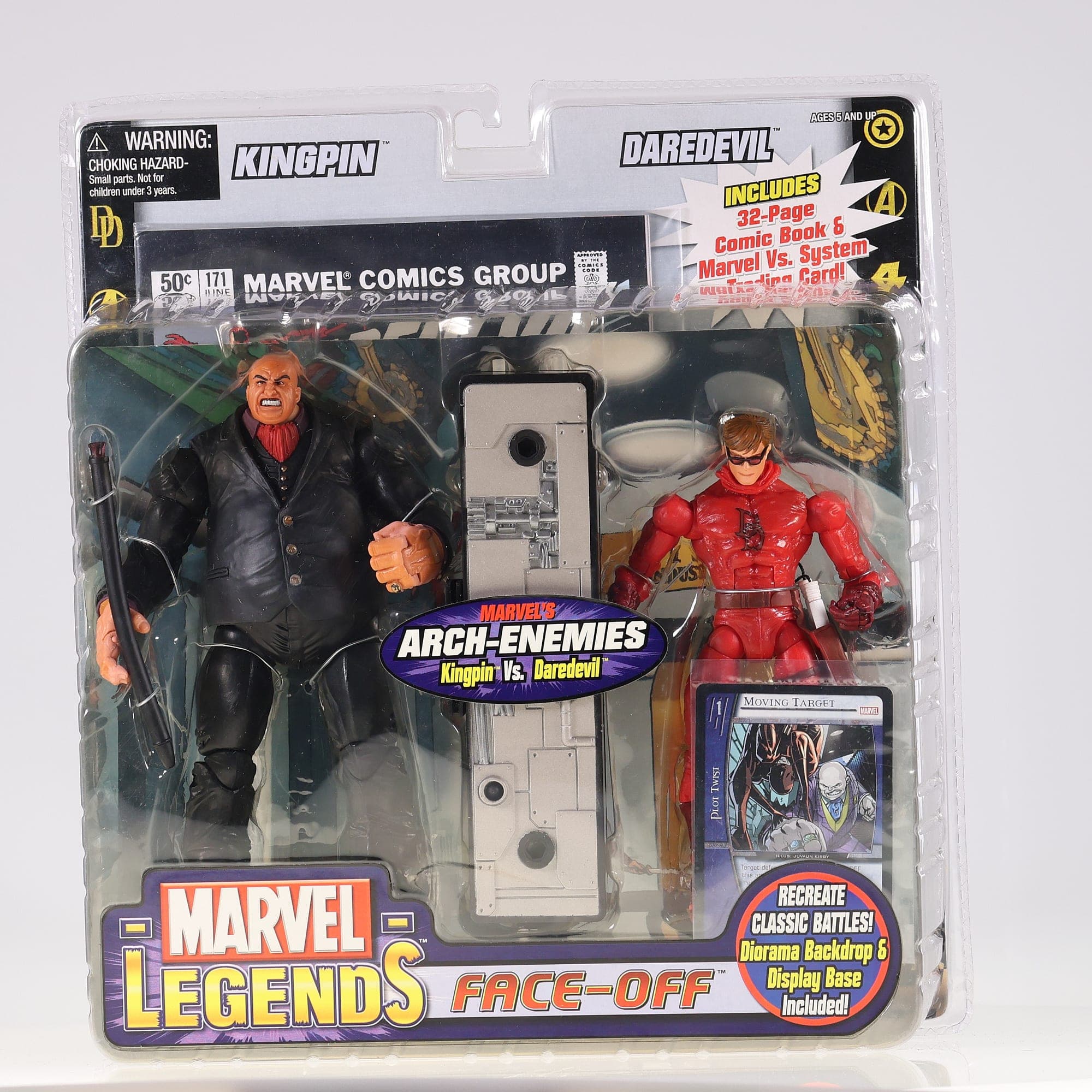 Toy Biz Kingpin vs. Daredevil - Marvel Legends Face-Off Y-61