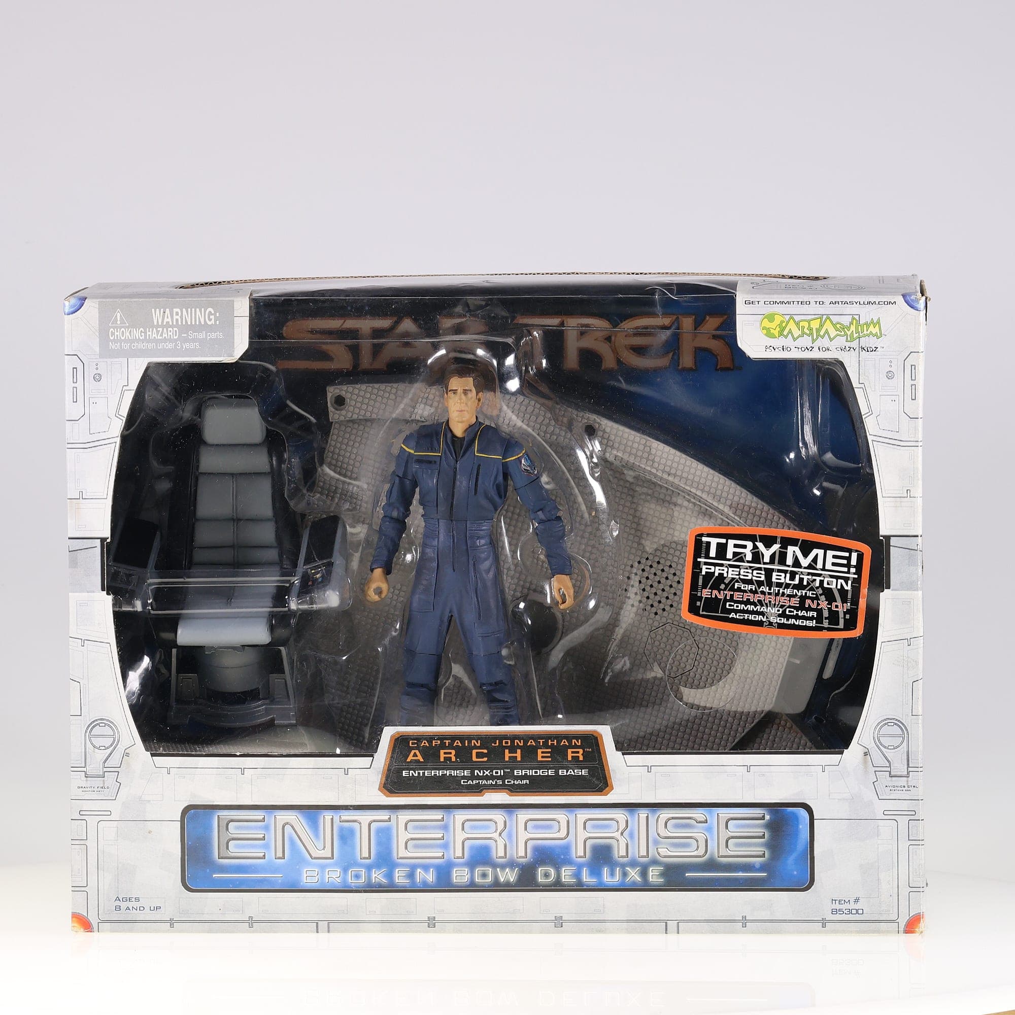 Art Asylum Captain Jonathan Archer - Enterprise NX-01 Bridge Base