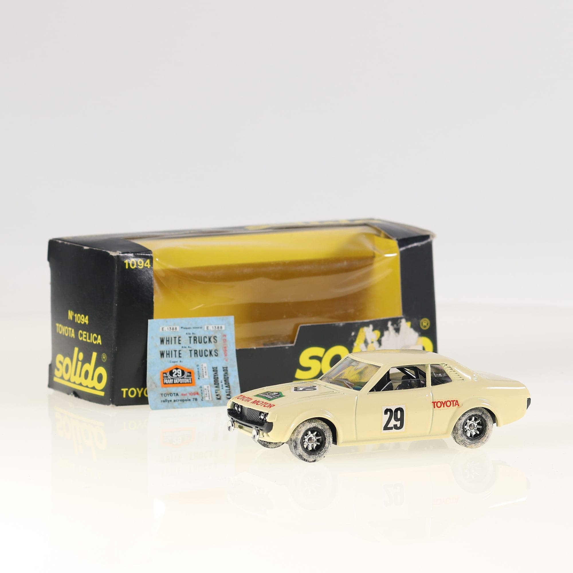 Solido 1094 Toyota Celica 1/43 Crème Grade B avec boîte — photo 1