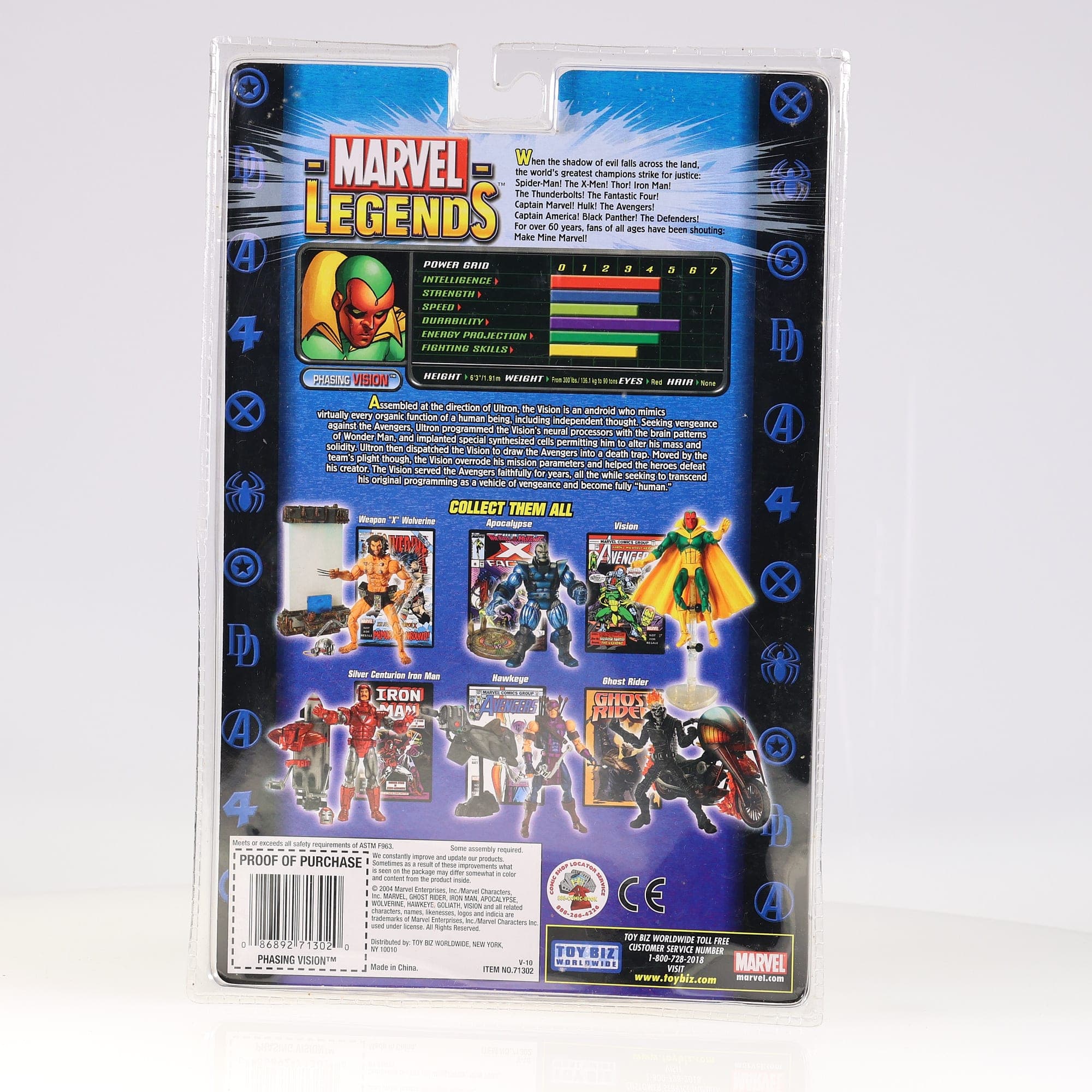 Toy Biz Series VII Phasing Vision — miniature 3