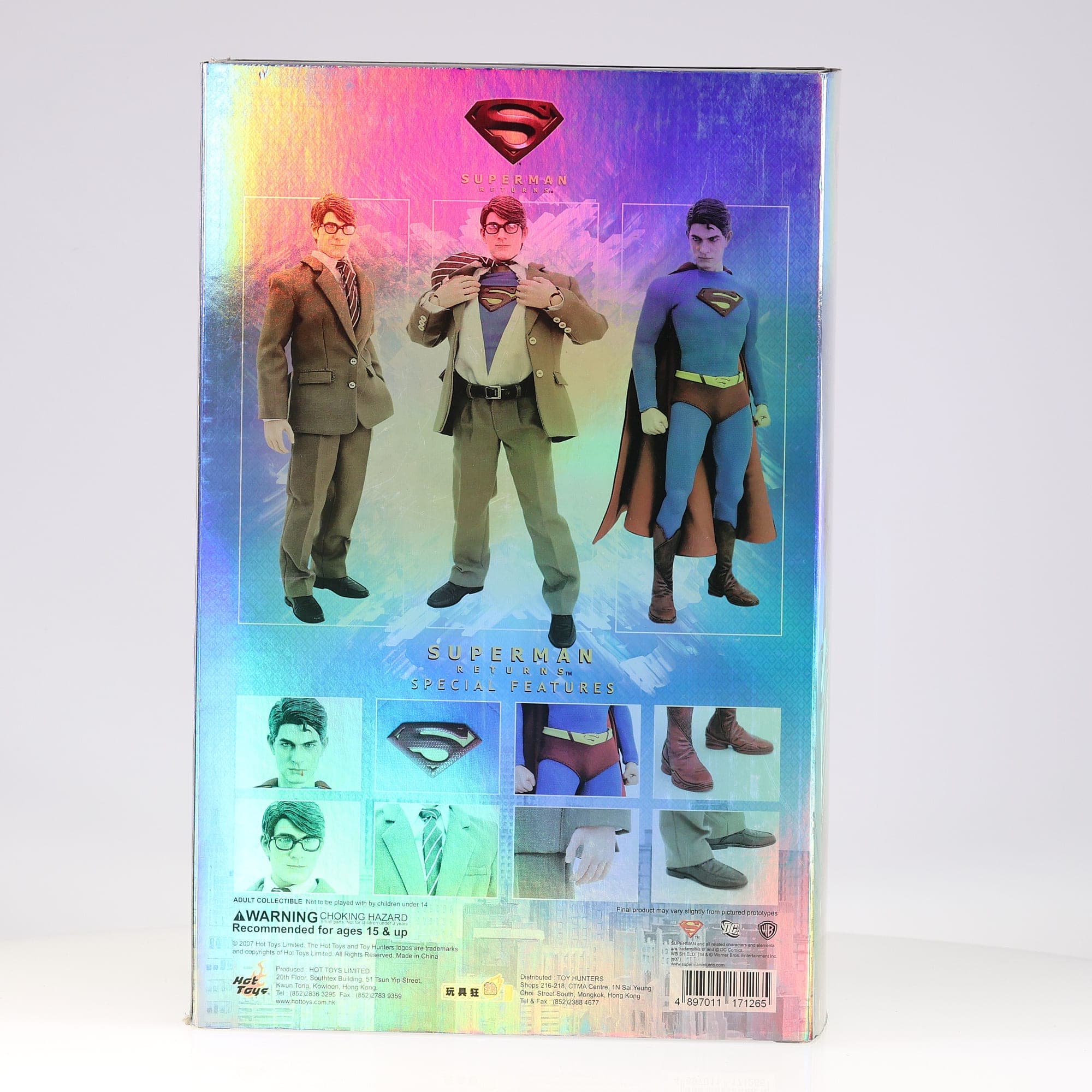 Hot Toys Superman / Clark Kent 2 in 1 Version — miniature 3