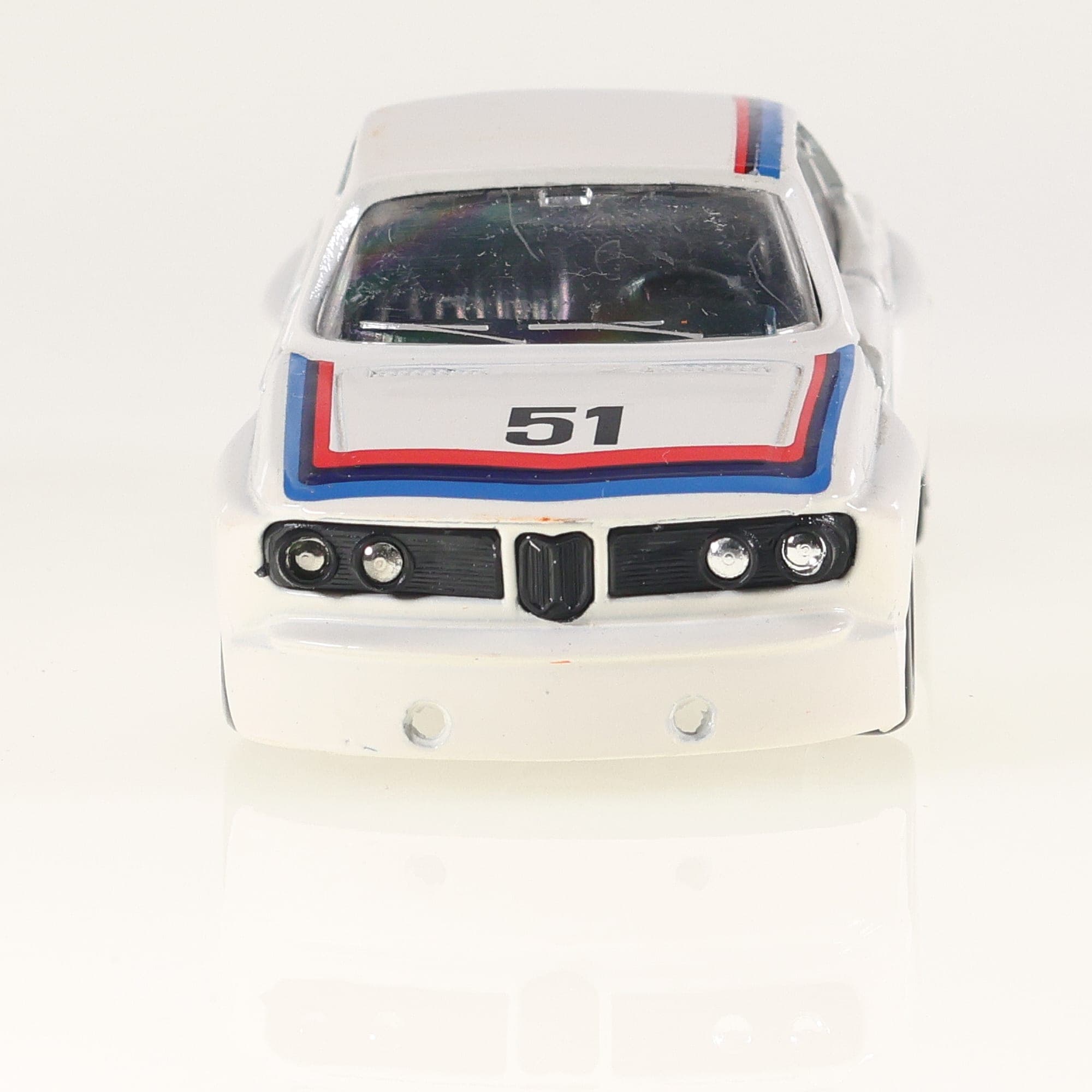 Solido 25 BMW 3.0 CSL #51 1/43 Blanc Grade B avec boîte — miniature 14