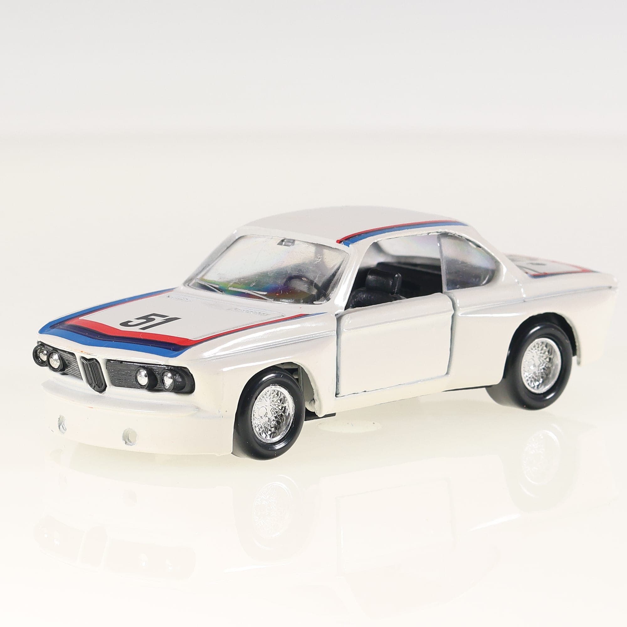 Solido 25 BMW 3.0 CSL #51 1/43 Blanc Grade B avec boîte — miniature 15