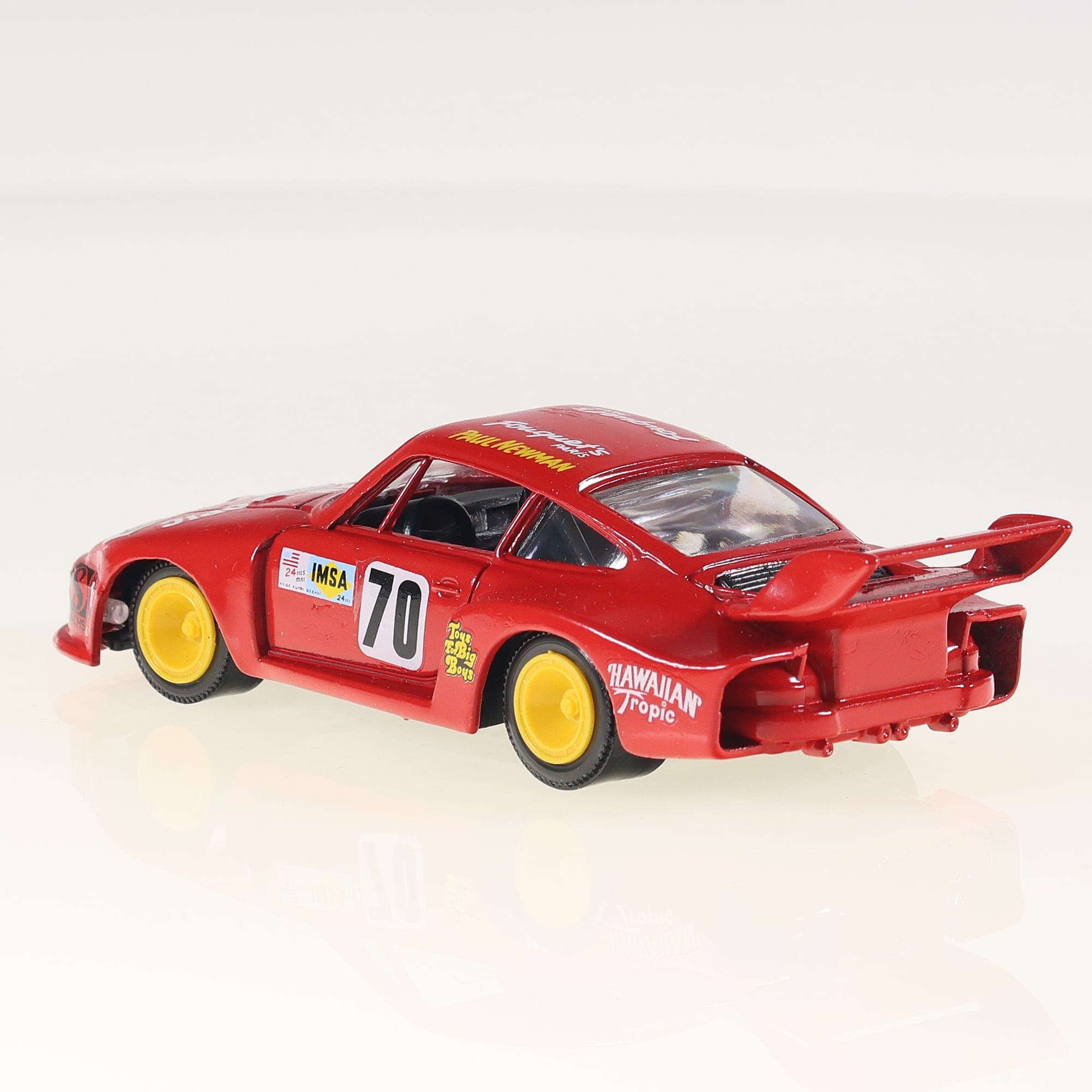 Solido 1032 Porsche 935 Turbo Hawaiian Tropic #70 1/43 Rouge avec boîte — miniature 8