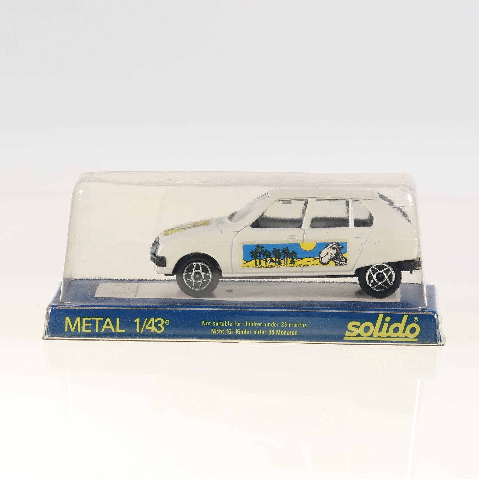 Solido 2826D Citroën Visa décor Safari 1/43 Blanc Grade B avec boîte — photo 1