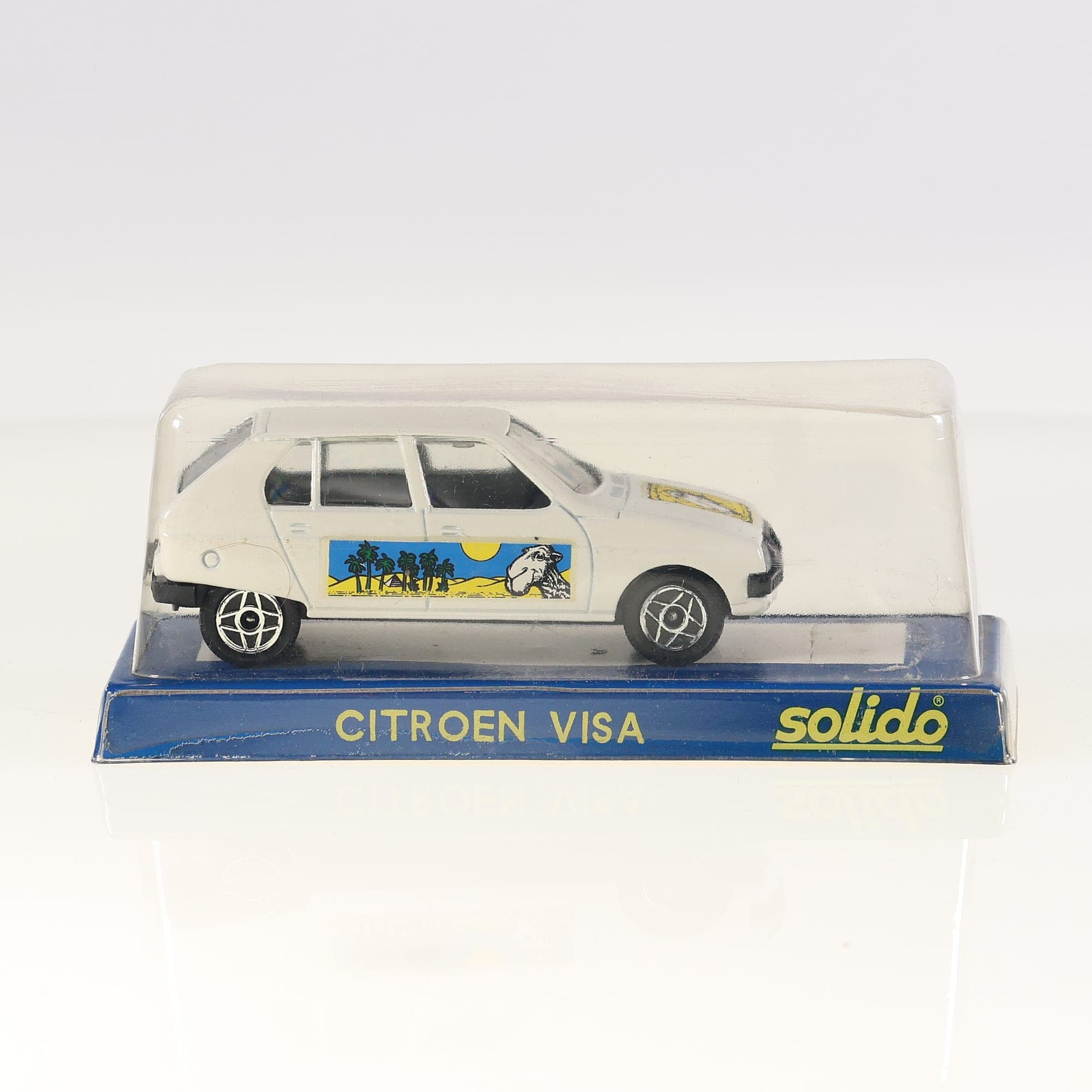 Solido 2826D Citroën Visa décor Safari 1/43 Blanc Grade B avec boîte — miniature 5