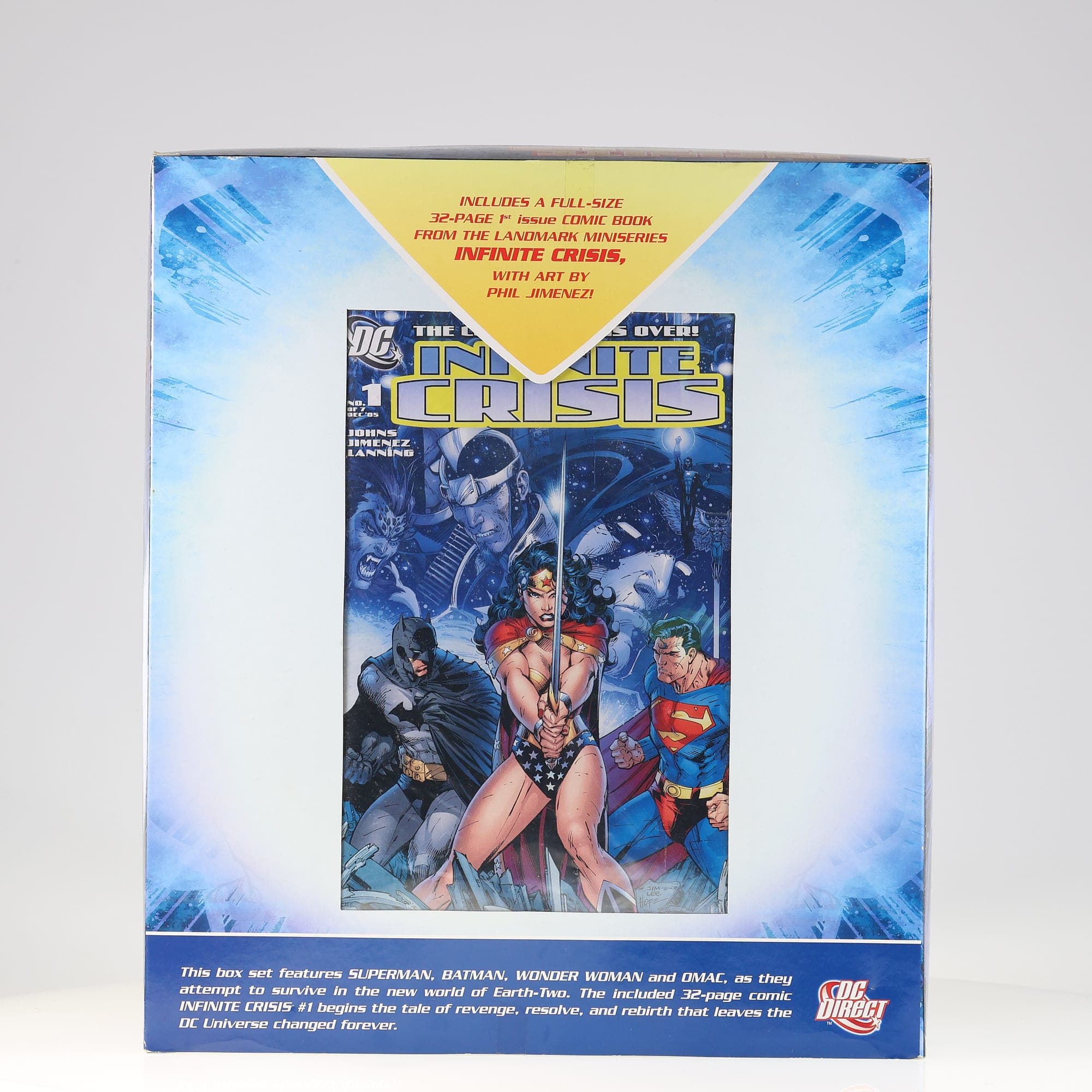DC Infinity CRISIS Figure Set Superman, Batman, Wonder Woman, OMAC — miniature 3