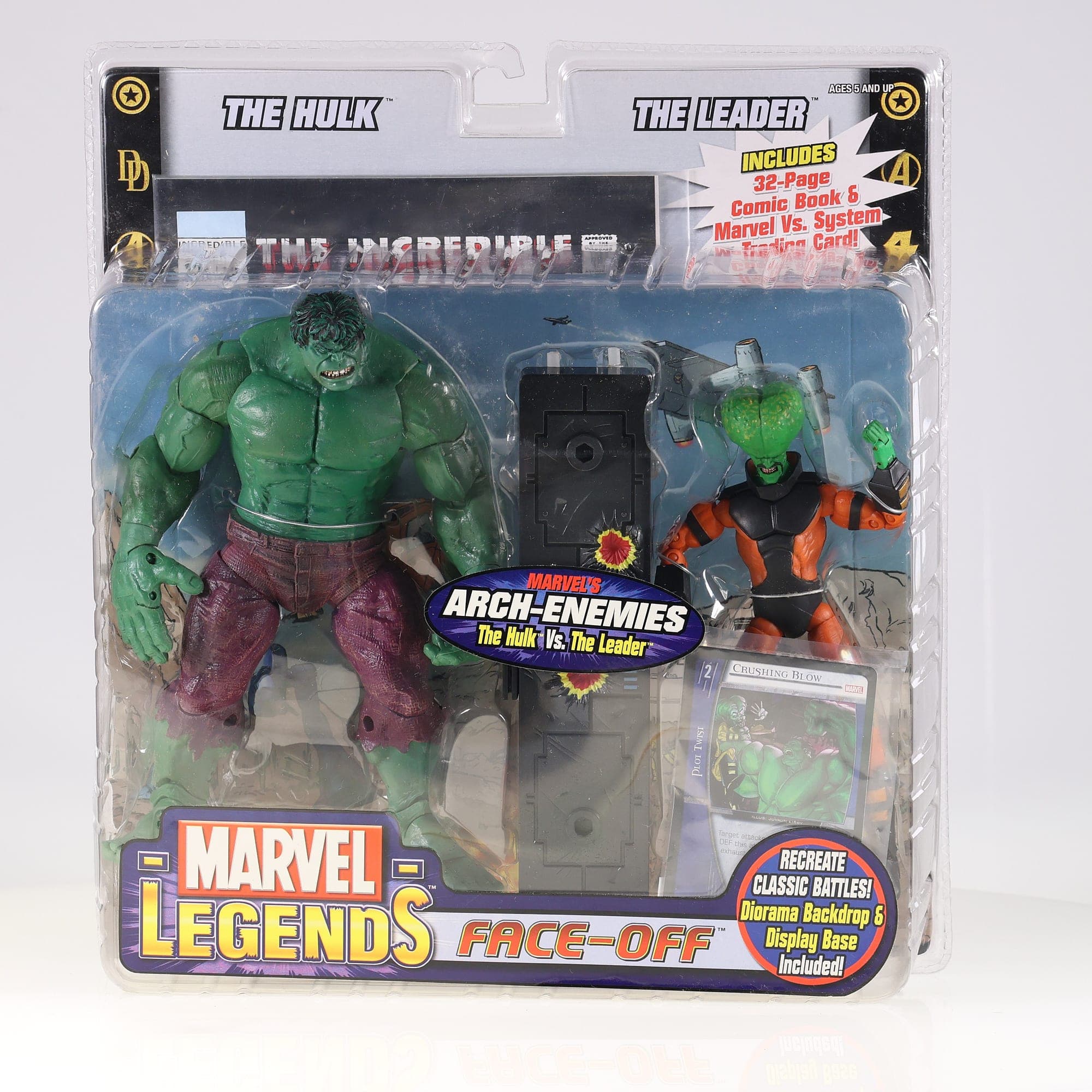 Marvel The Hulk vs The Leader - Arch-Enemies Face-Off