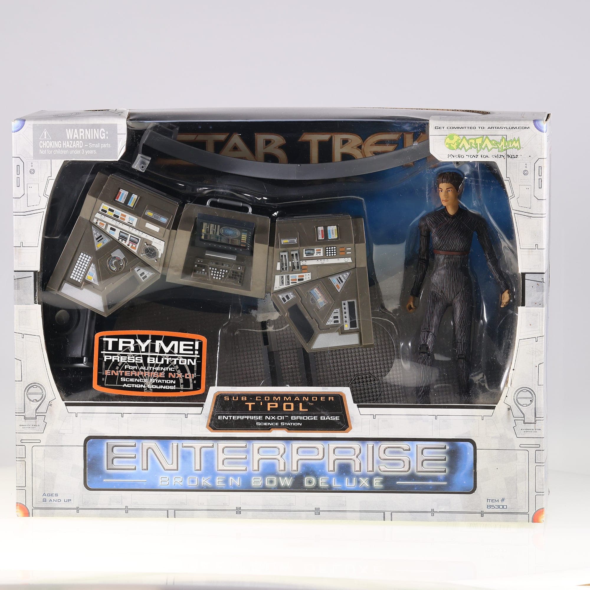 Art Asylum Enterprise Star Trek n°85300 Sub-Commander T'Pol — photo 1