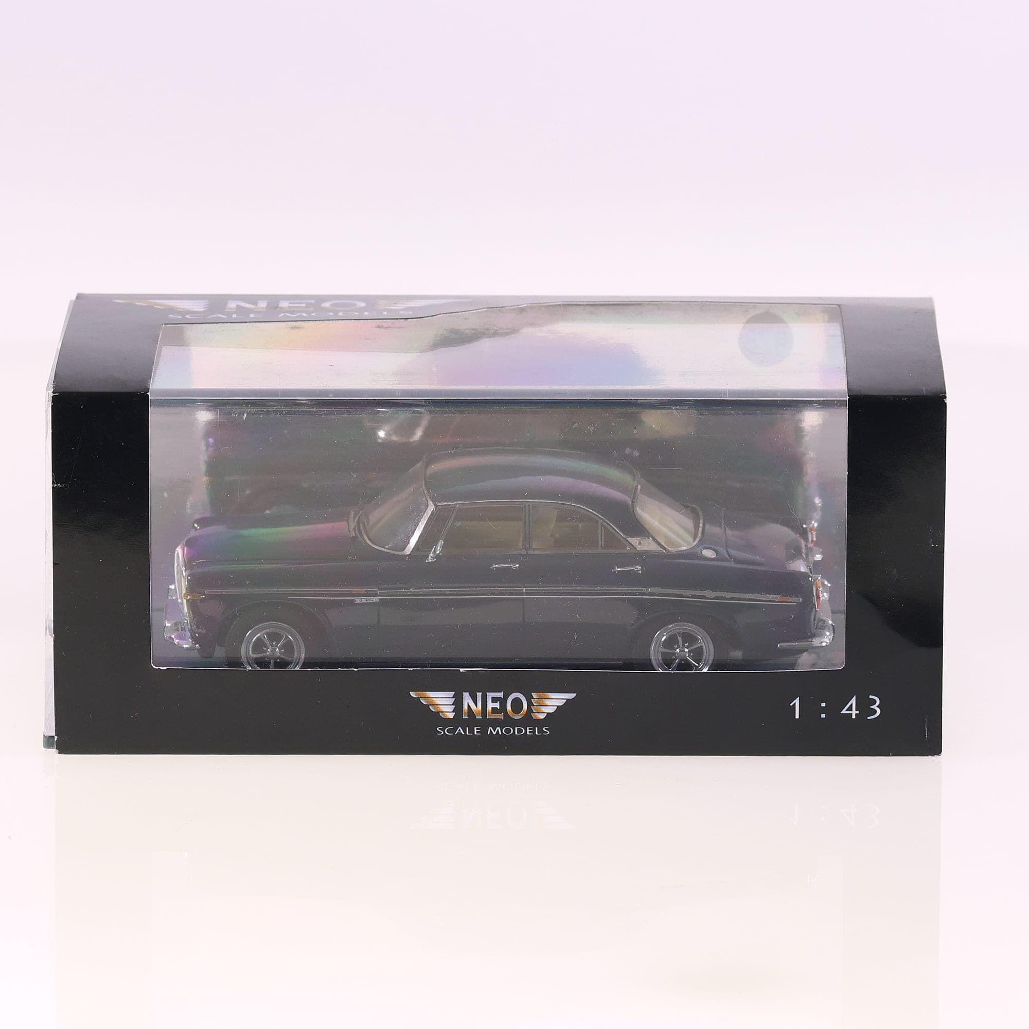 NEO Scale Models Rover 1/43 Bleu nuit avec boîte — miniature 10