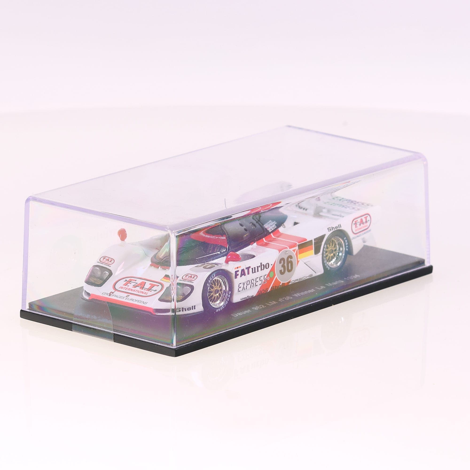Spark Porsche Spark Dauer 962 LM n°36 Winner Le Mans 1994 #36 1994 1/43 Blanc av — photo 1