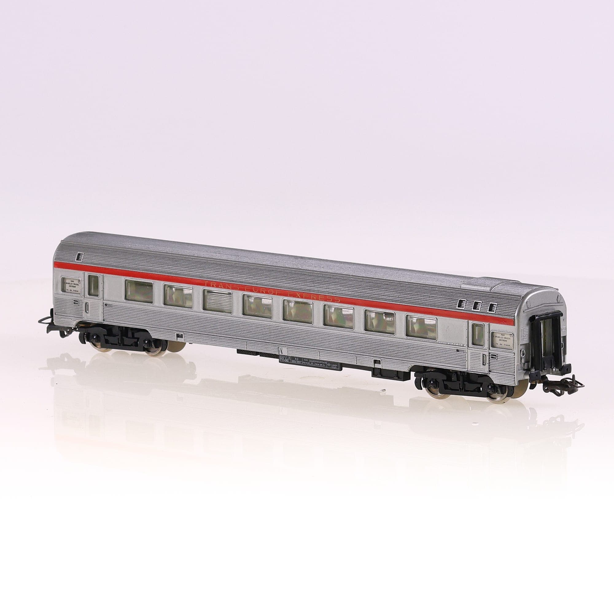 Jouef Voiture "T.E.E." Réf. 864 Voitures voyageurs HO avec boîte — miniature 3