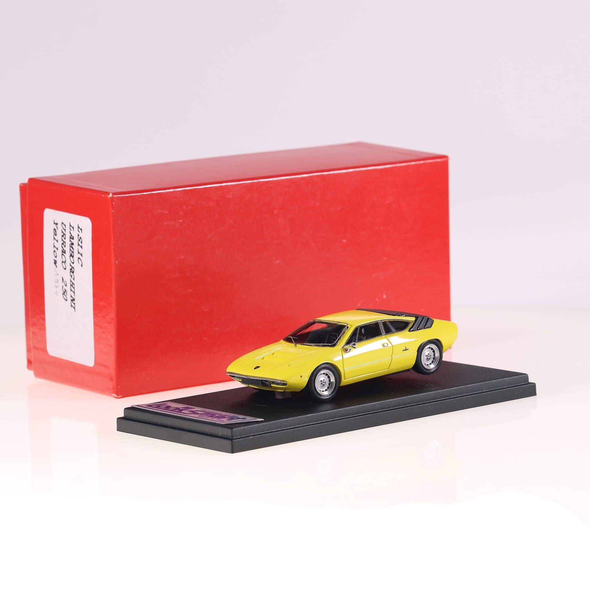 LookSmart LS11C Lamborghini Urraco 250 1974 1/43 Jaune avec boîte