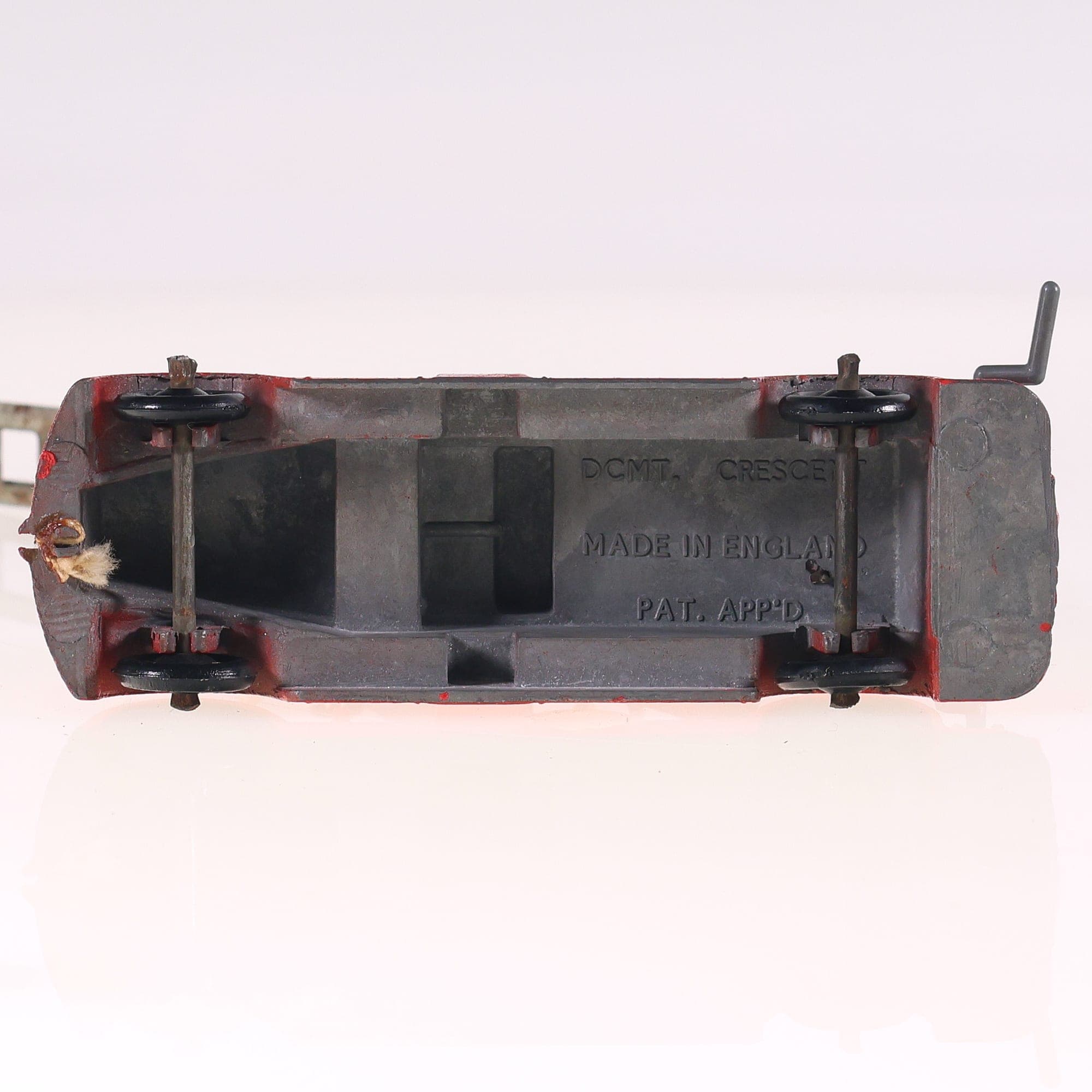 DCMT-CRESCENT GB torpedo Turntable Fire Escape 10,5 cm Rouge Peu fréquent — miniature 10