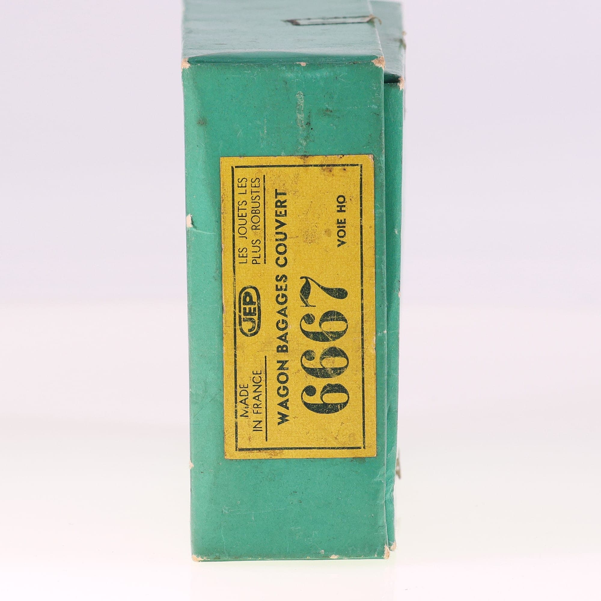 JEP n° 6667 wagon bagages couvert SNCF HO marron et gris état A avec boîte — miniature 4