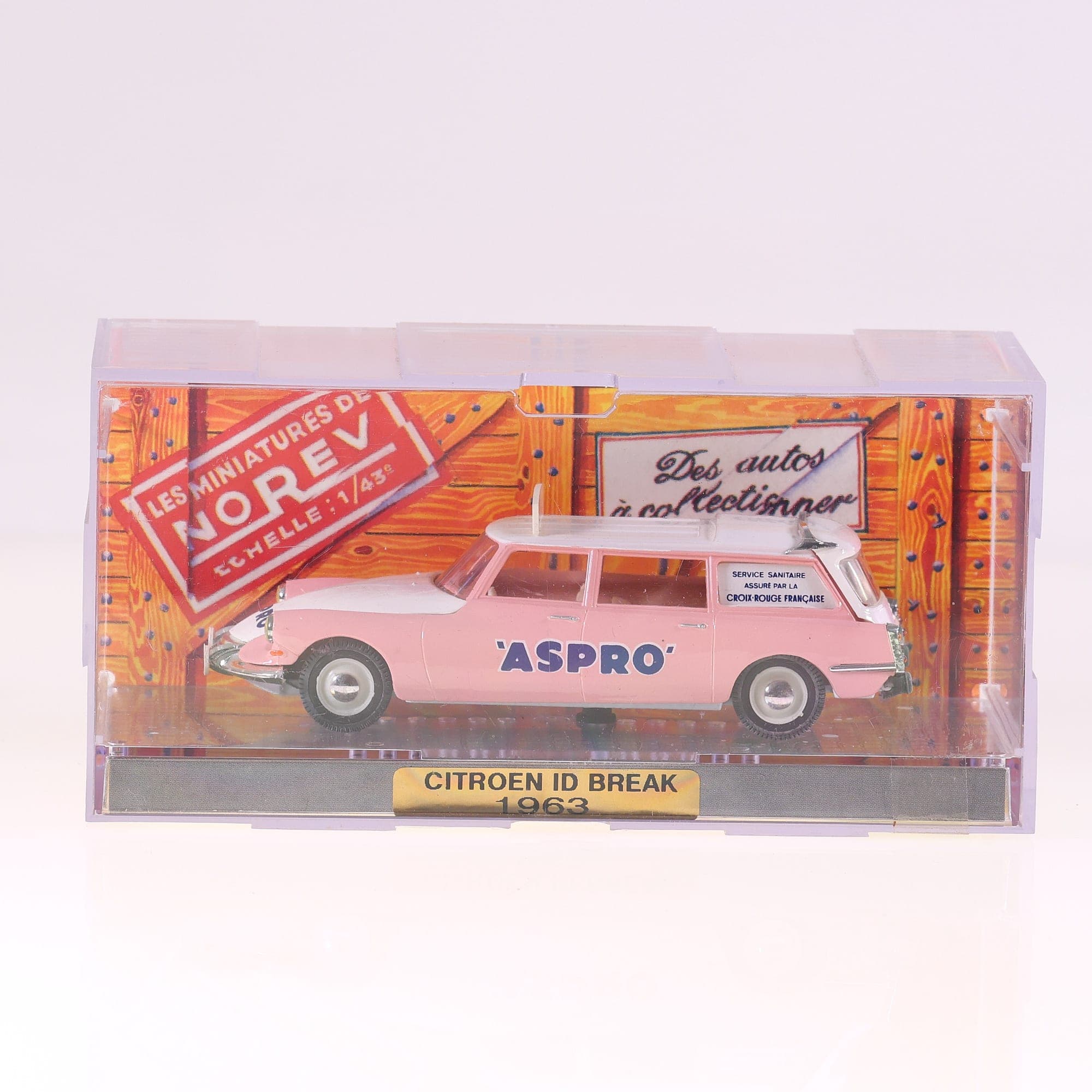 Norev Citroën ID Break Ambulance ASPRO Croix Rouge 1/43 