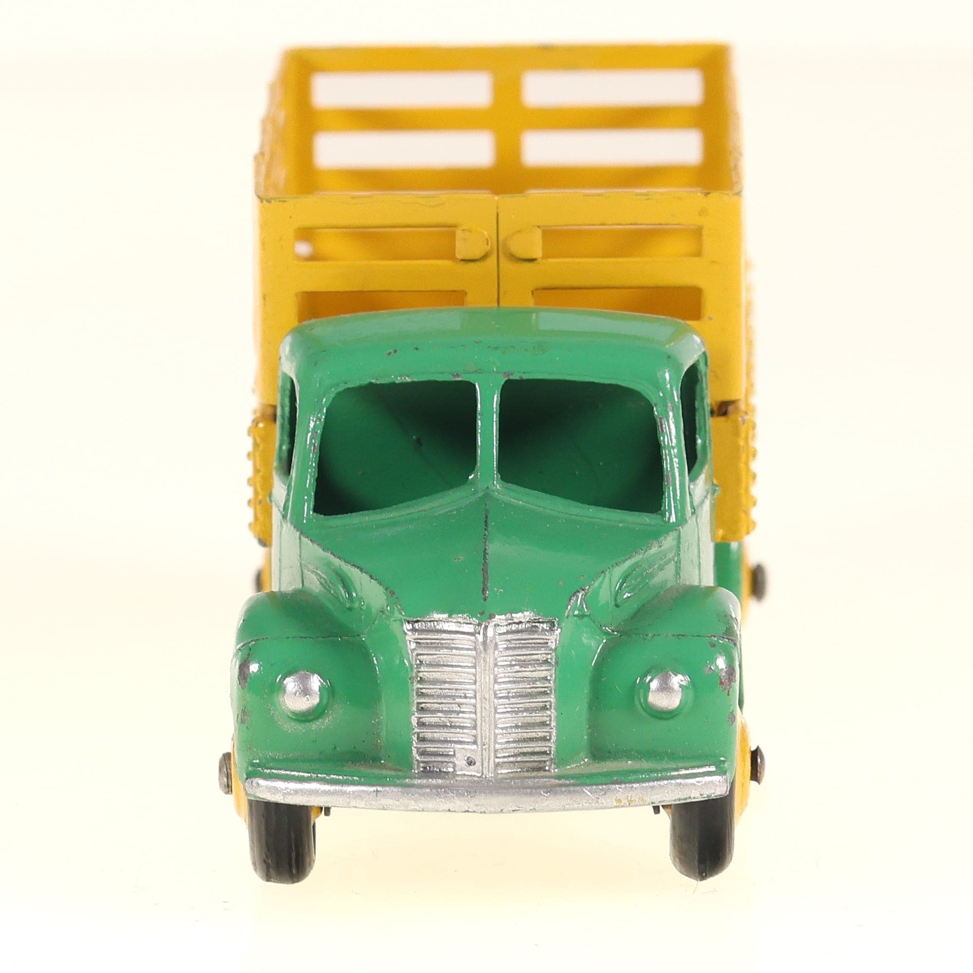 Dinky Toys 30N Dodge Camion bétaillère 1/43 Jaune sans boîte — miniature 8