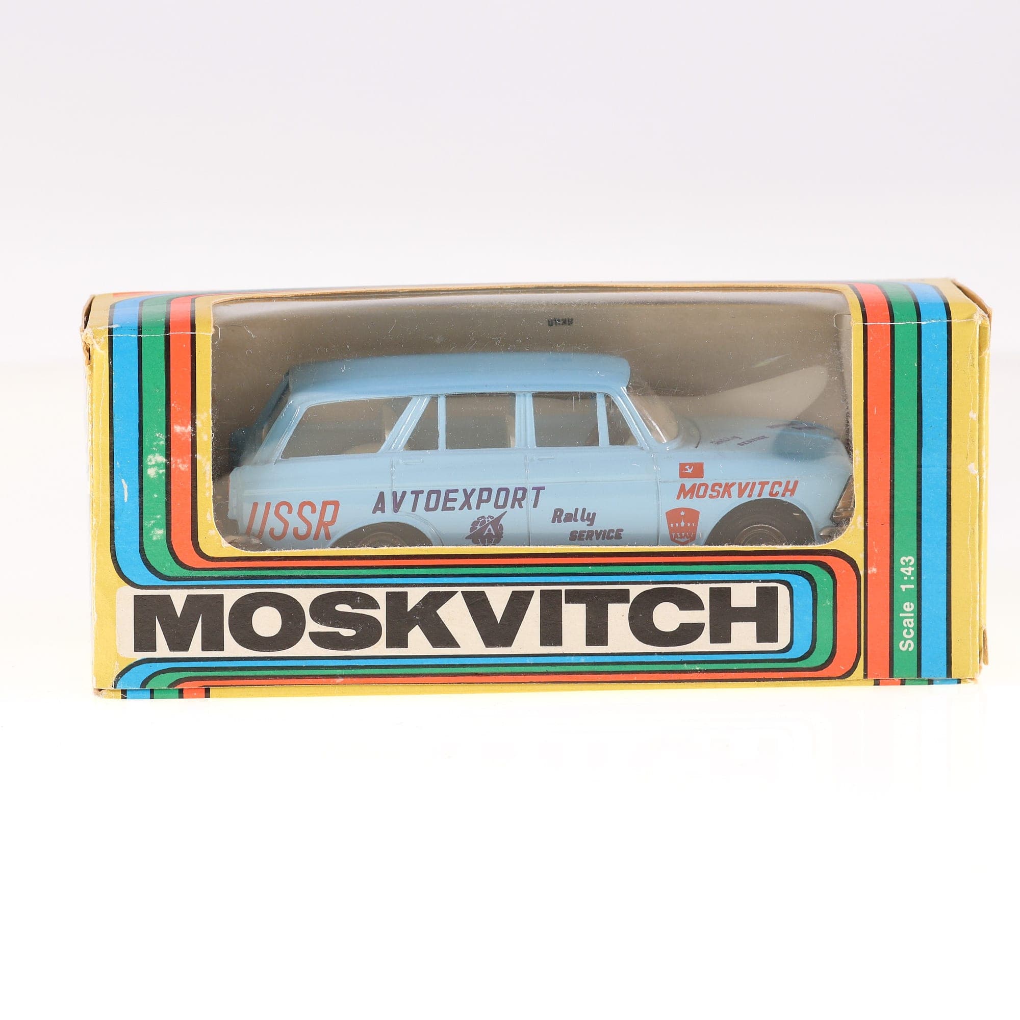 Moskvitch МОСКВИЧ 427 AVTOEXPORT Rally service 1/43 état A avec boîte — miniature 3