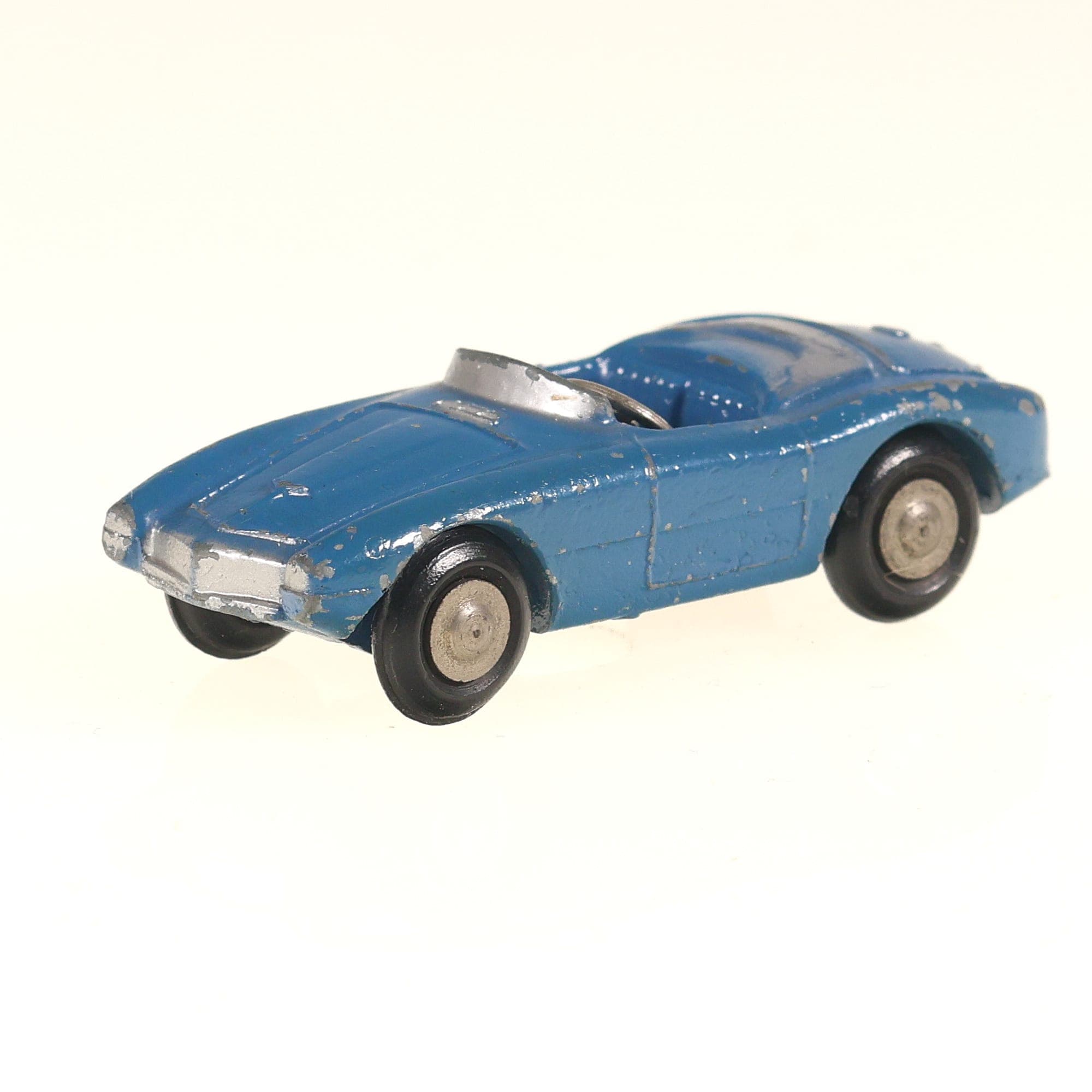Schuco Piccolo 707 BMW 507 1/90 Bleu Grade B sans boîte — miniature 8