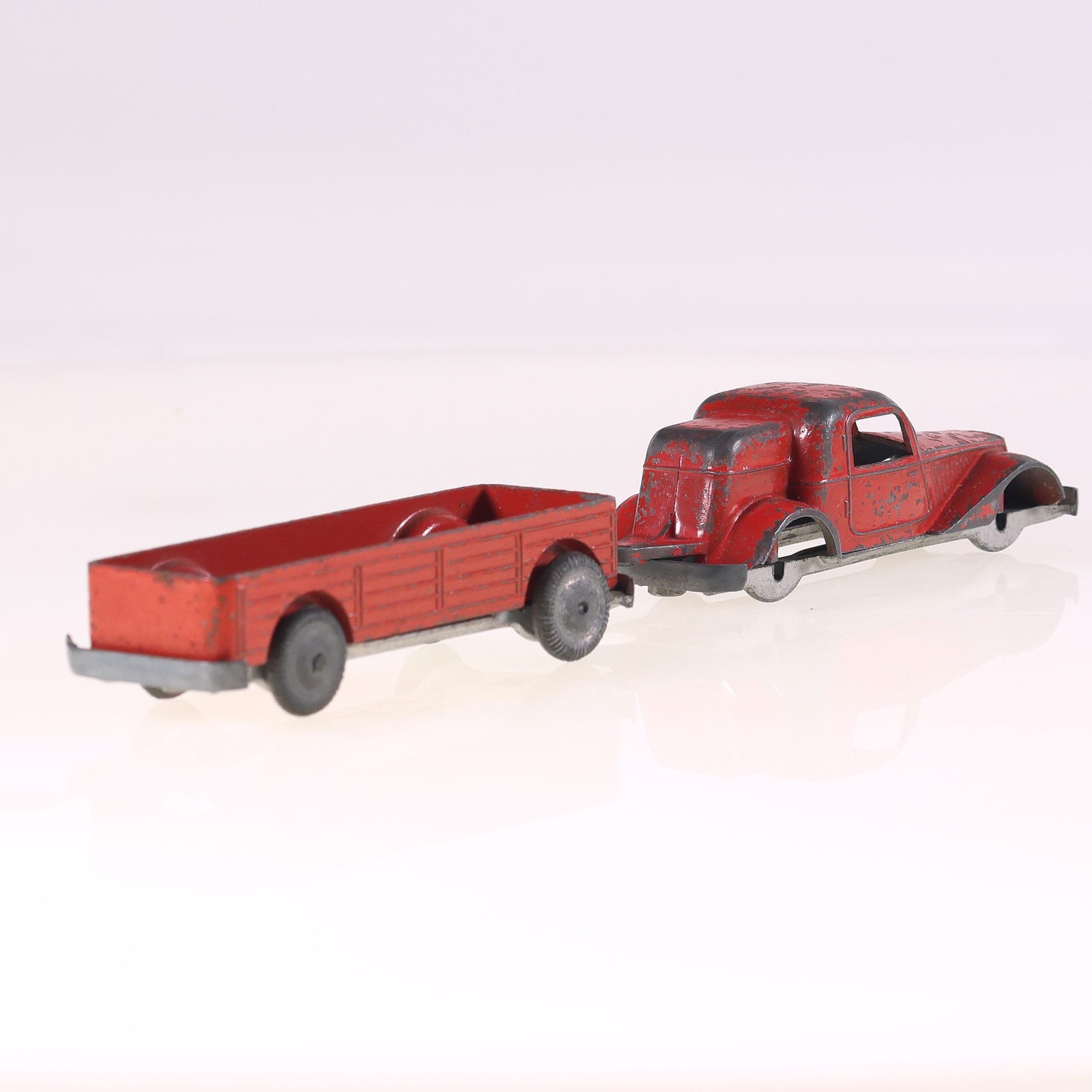 Solido transformable Baby 130 tracteur avec remorque de 1937 — miniature 5