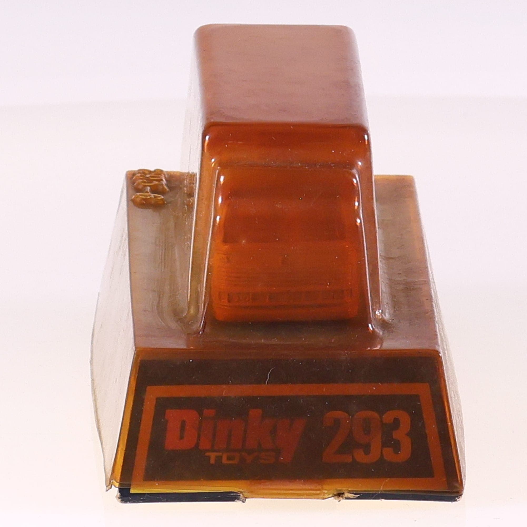 Dinky Toys 293 PTT Bus suisse 11,5 cm Jaune avec boîte — miniature 7