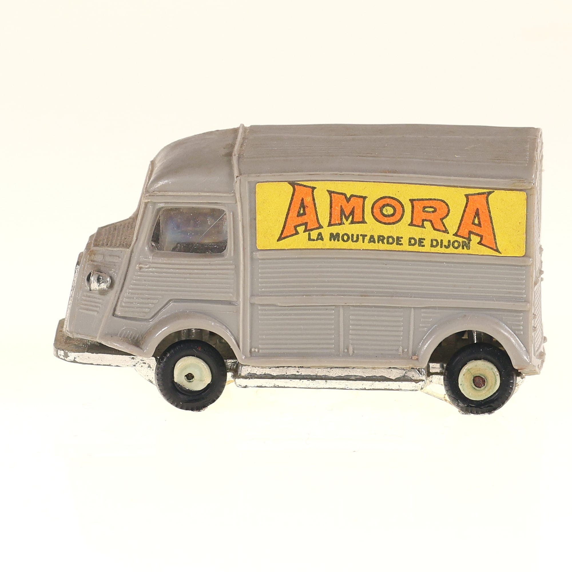 Citroën 8 Micro-miniature Norev Type H Amora 1/90 grise Grade C sans boîte — photo 1