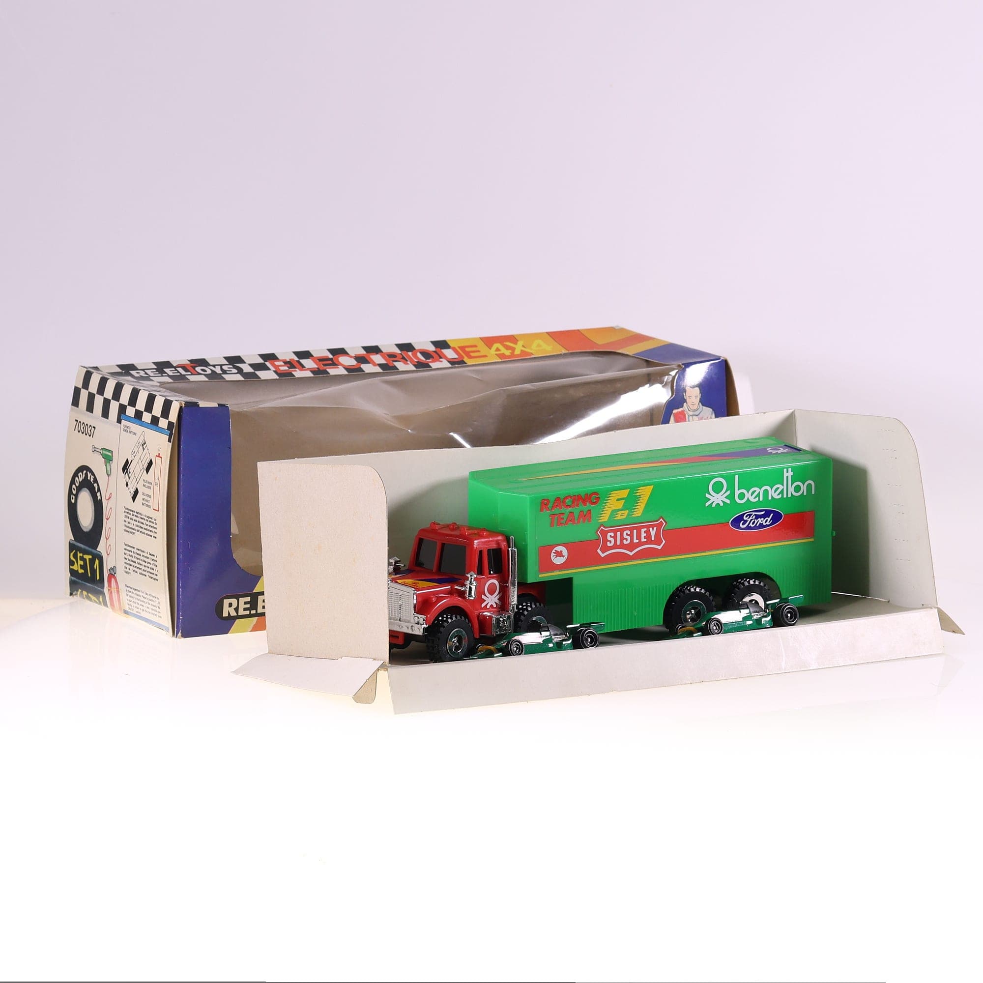 re.eltoys benetton electtrico 4x4 avec boîte — photo 1