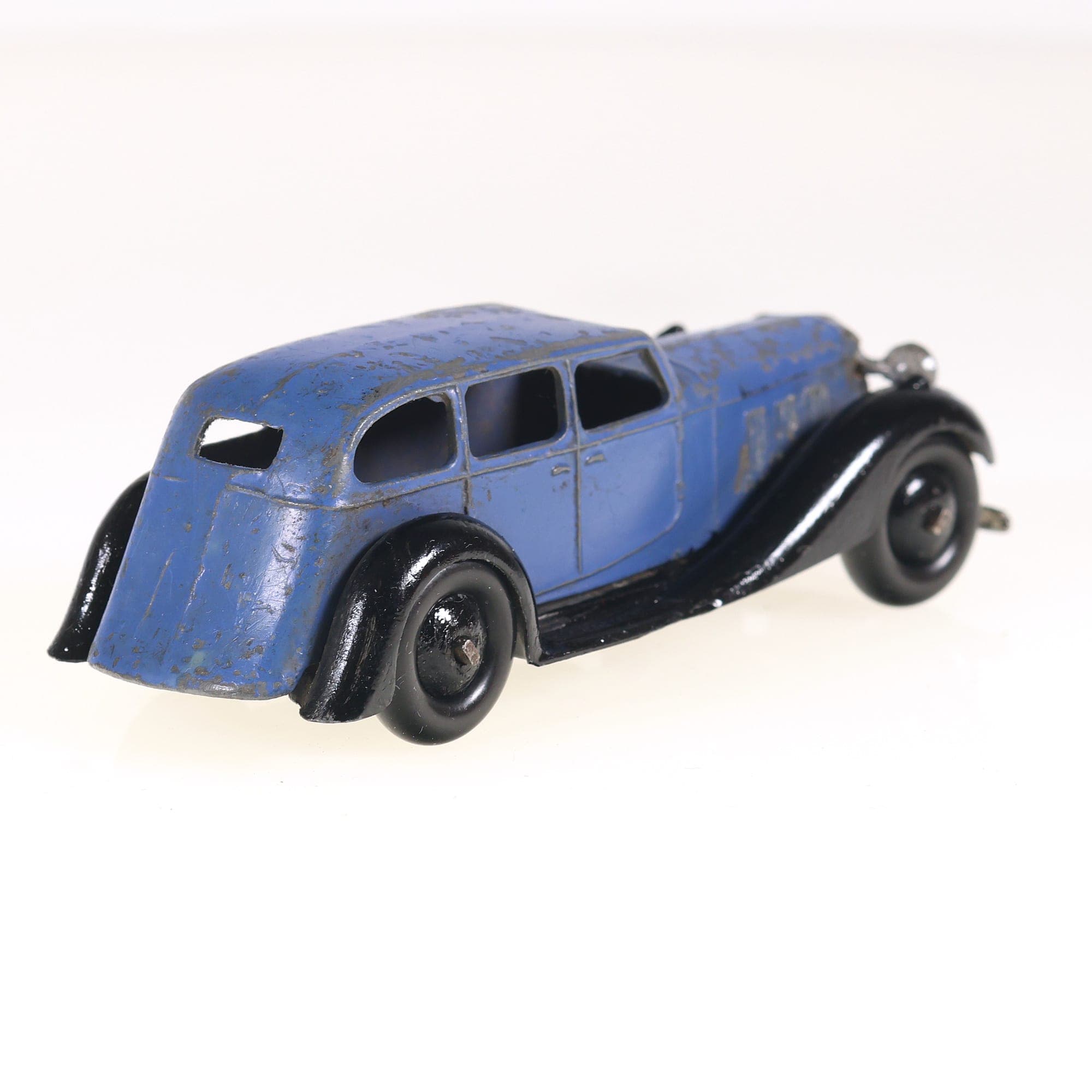 Dinky Toys 36A Anstrong Siddeley limousine 1/43 Bleu Grade C sans boîte — miniature 4