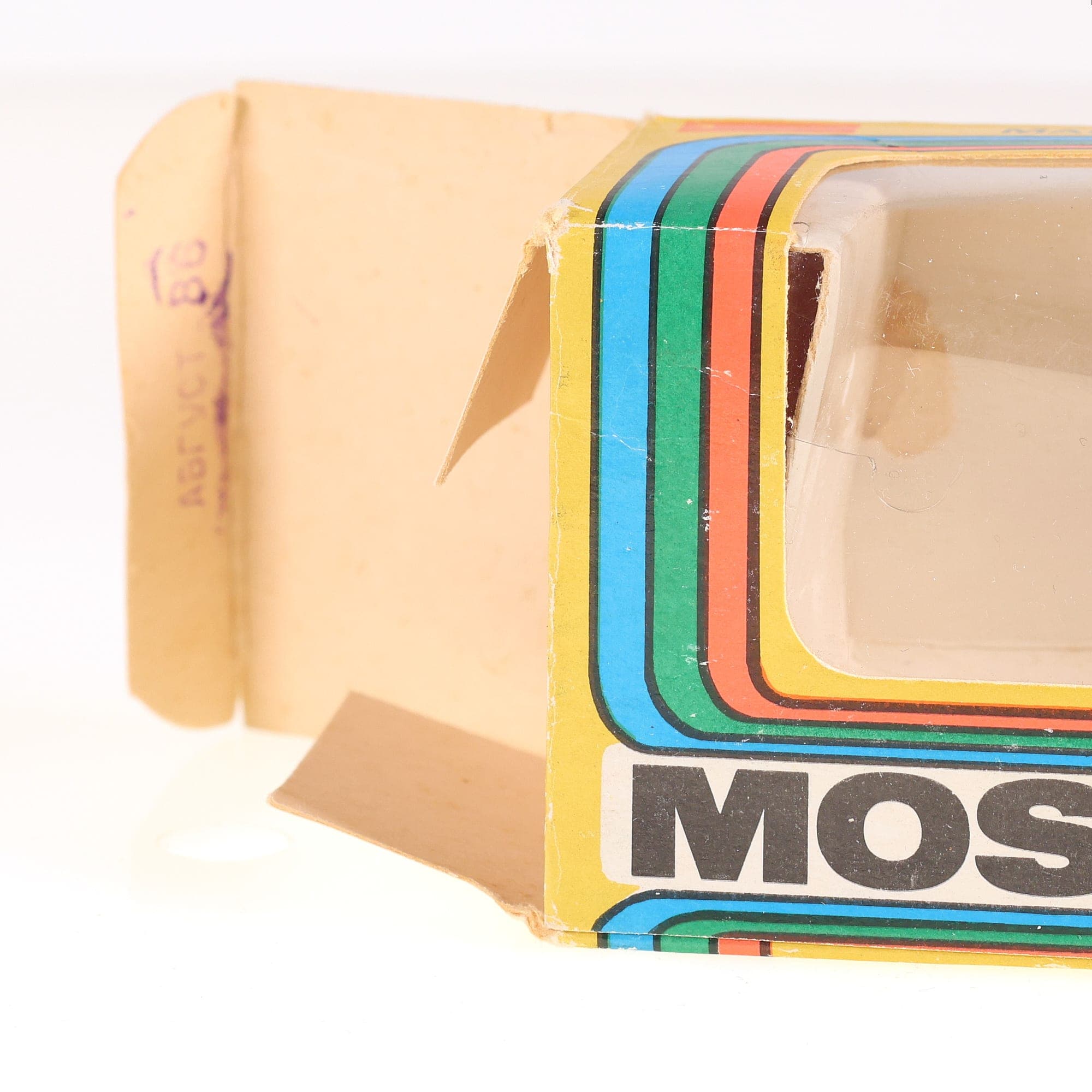 Saratov Moskvitch 2102 AVTOexport 1/43 Bleu ciel avec boîte de 1986 — miniature 4