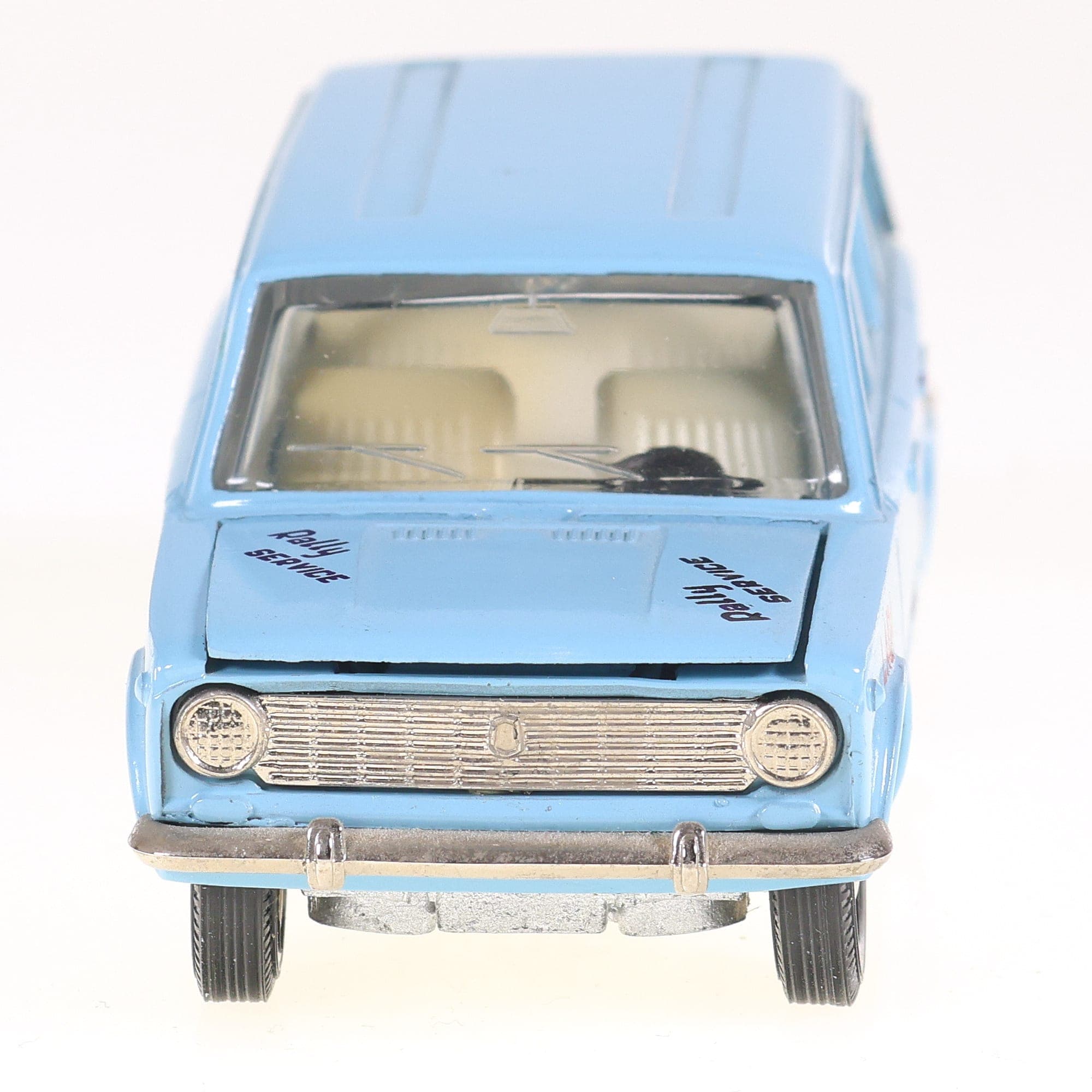 Saratov Moskvitch 2102 AVTOexport 1/43 Bleu ciel avec boîte de 1986 — miniature 28